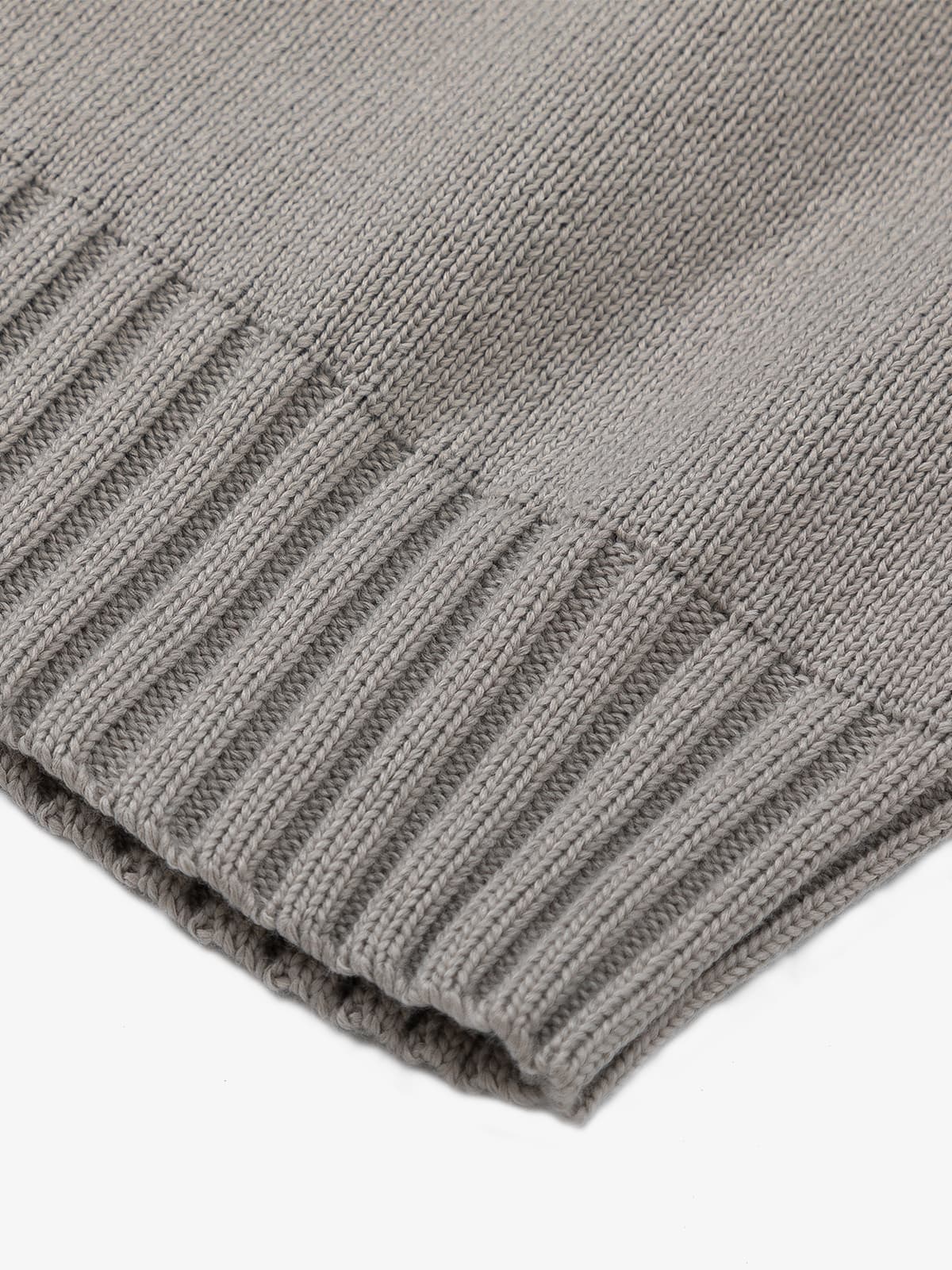 Layered Double V-Neck Ribbed Knit Cardigan - Image 8