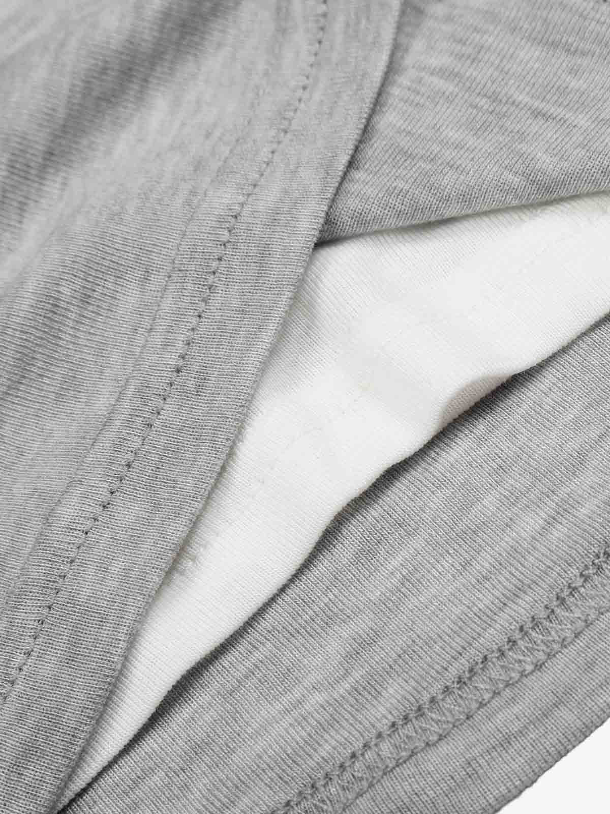Layered Look Henley Slim Fit Short Sleeve T-Shirt - Image 12
