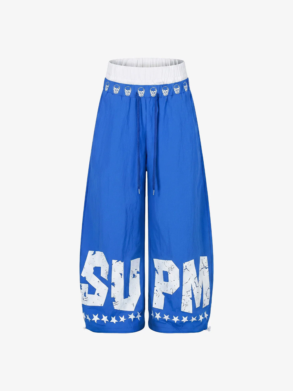 Layered Skull-Graphic Track Pants - Image 8