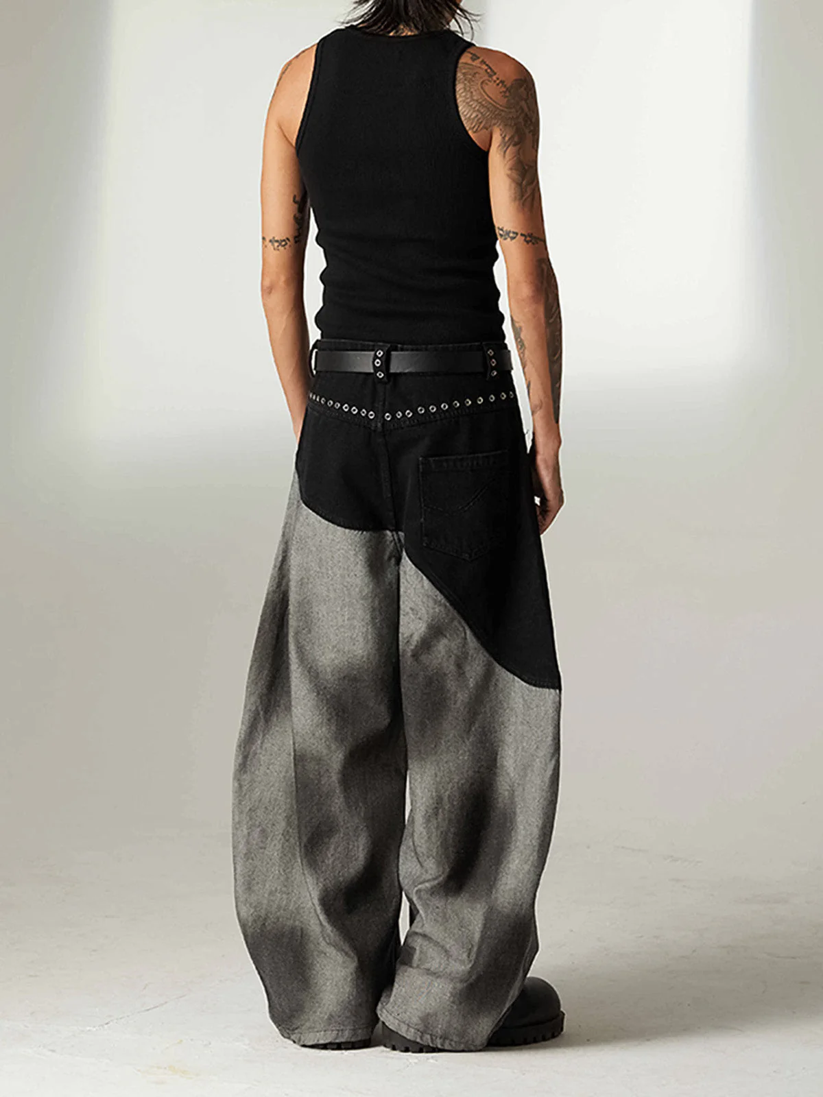 Machete RO Washed Stitching Jeans - Image 3