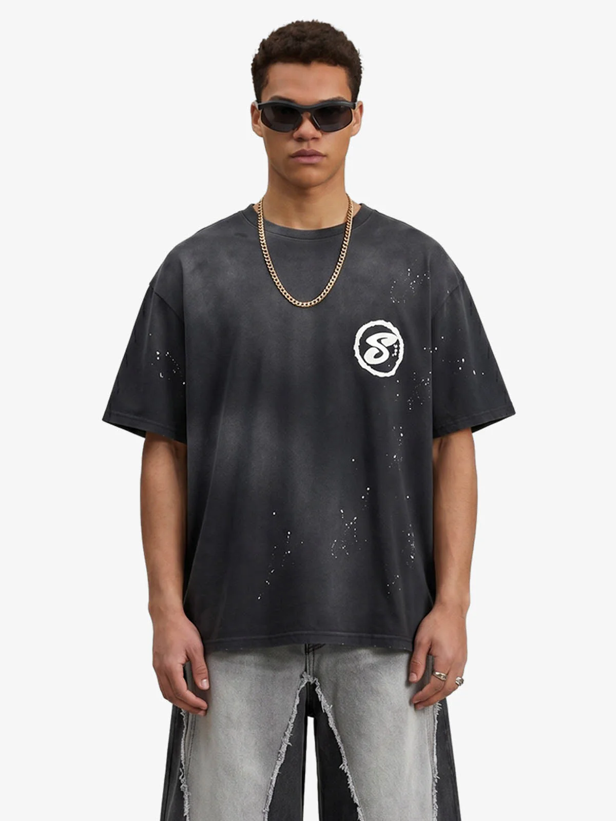 Minimal Logo Washed T-Shirt