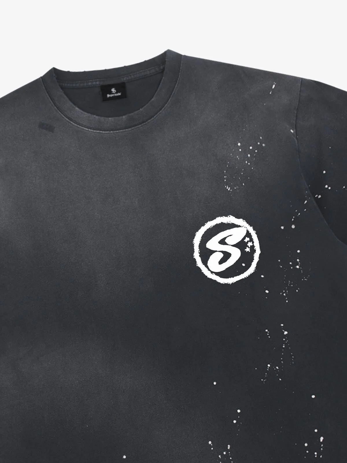 Minimal Logo Washed T-Shirt - Image 7