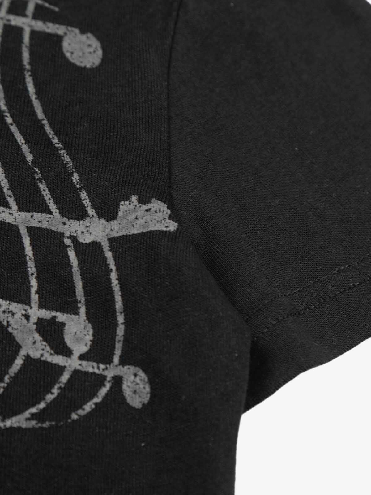 Music Note Graphic Slim Fit Short Sleeve T-Shirt - Image 8