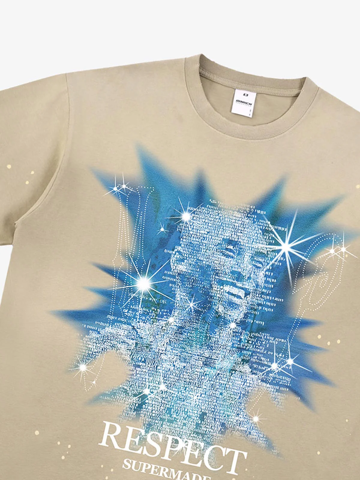 Nostalgic Starlight Basketball Legend Graphic Ink Splatter T-Shirt - Image 10
