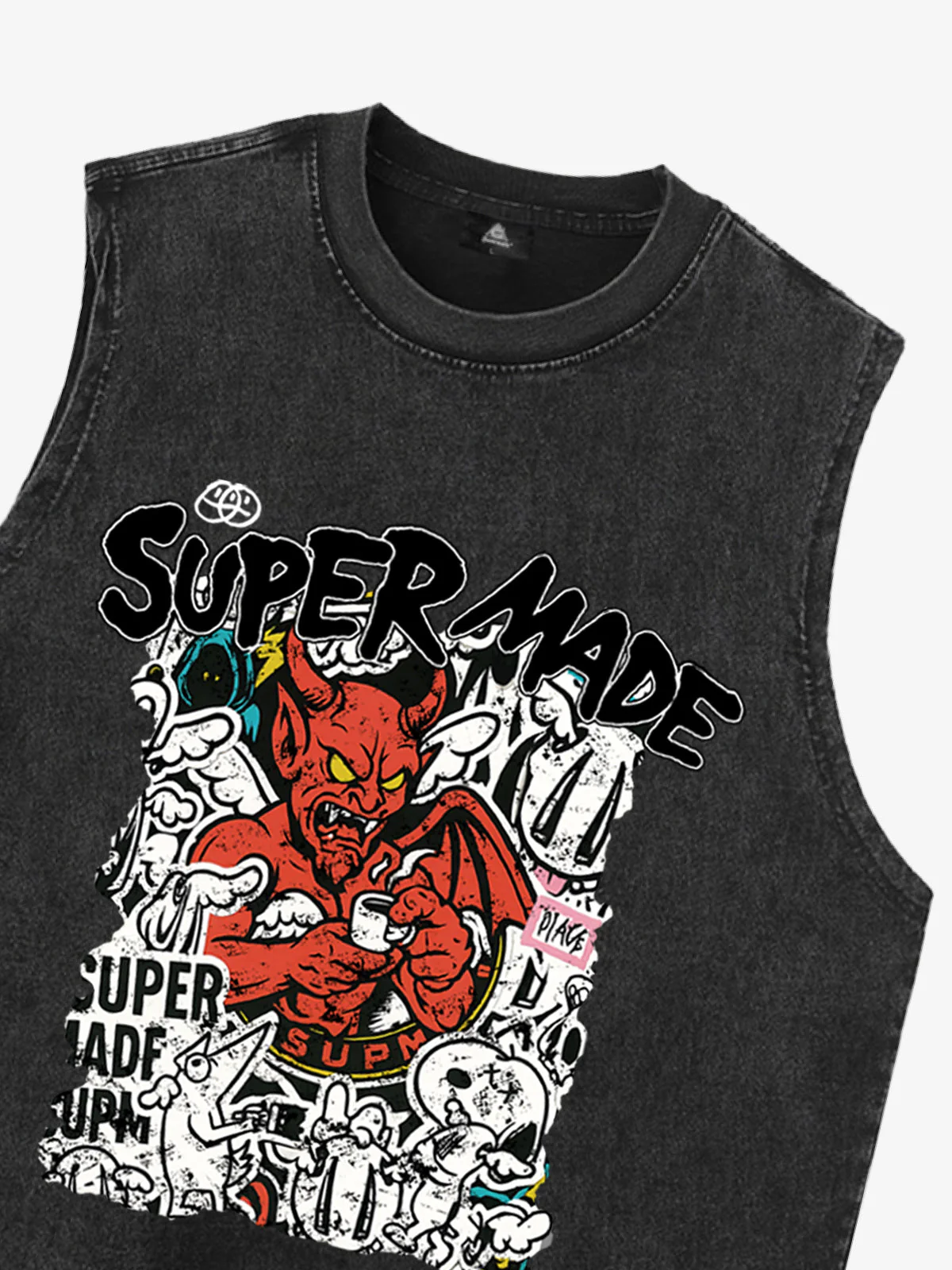 Original Graphic Muscle Tank Top - Image 3