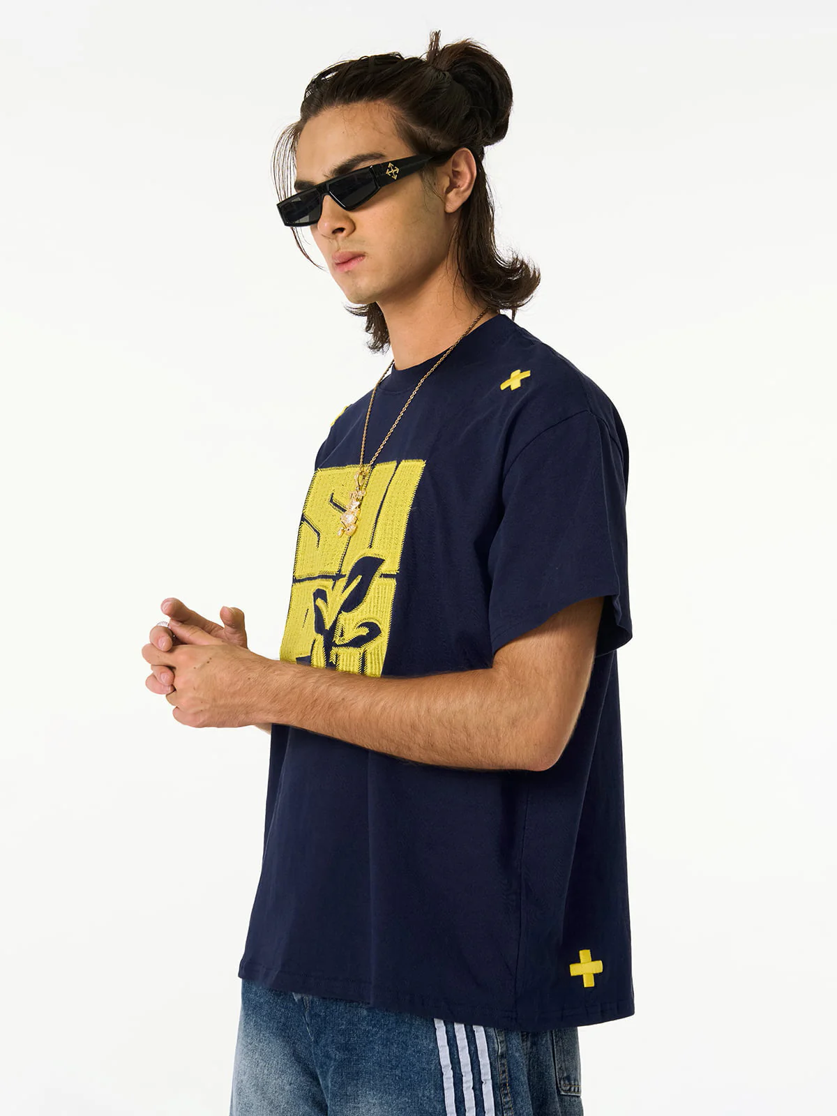 Floral Graphic Print T-Shirt - 2473 - Image 4