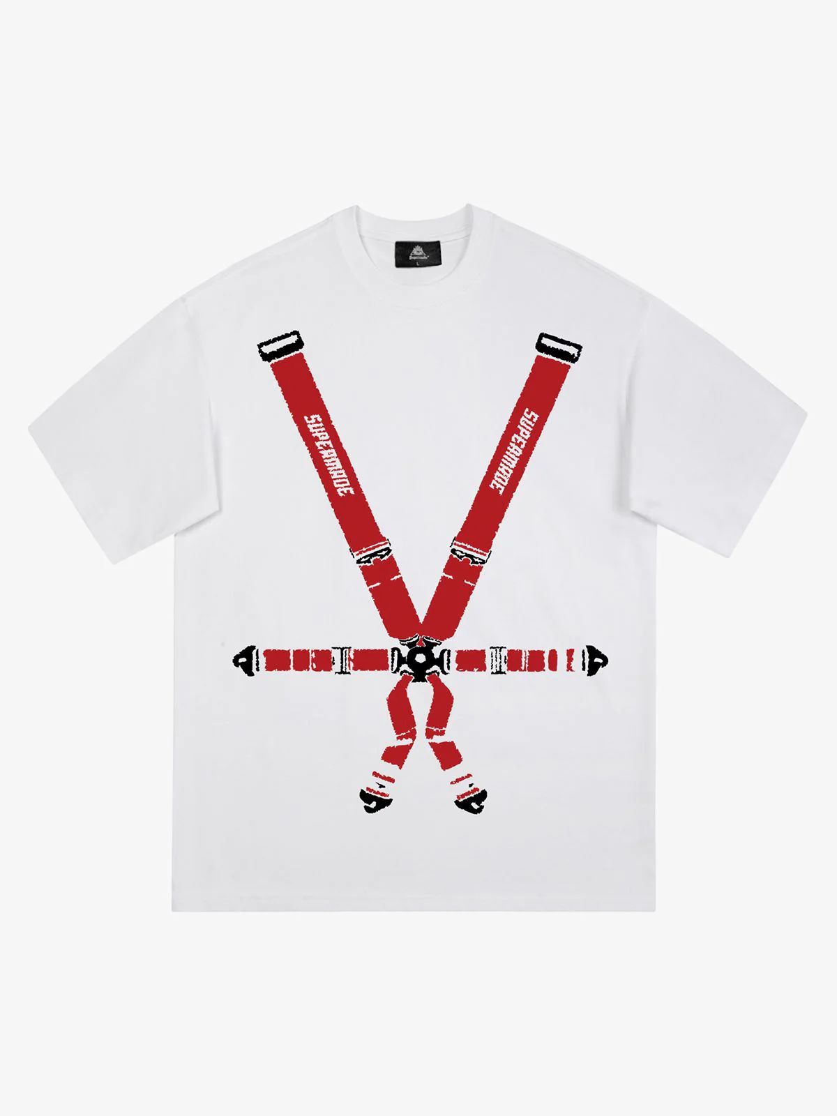 Original Racing Seat Belt Graphic T-Shirt - Image 10
