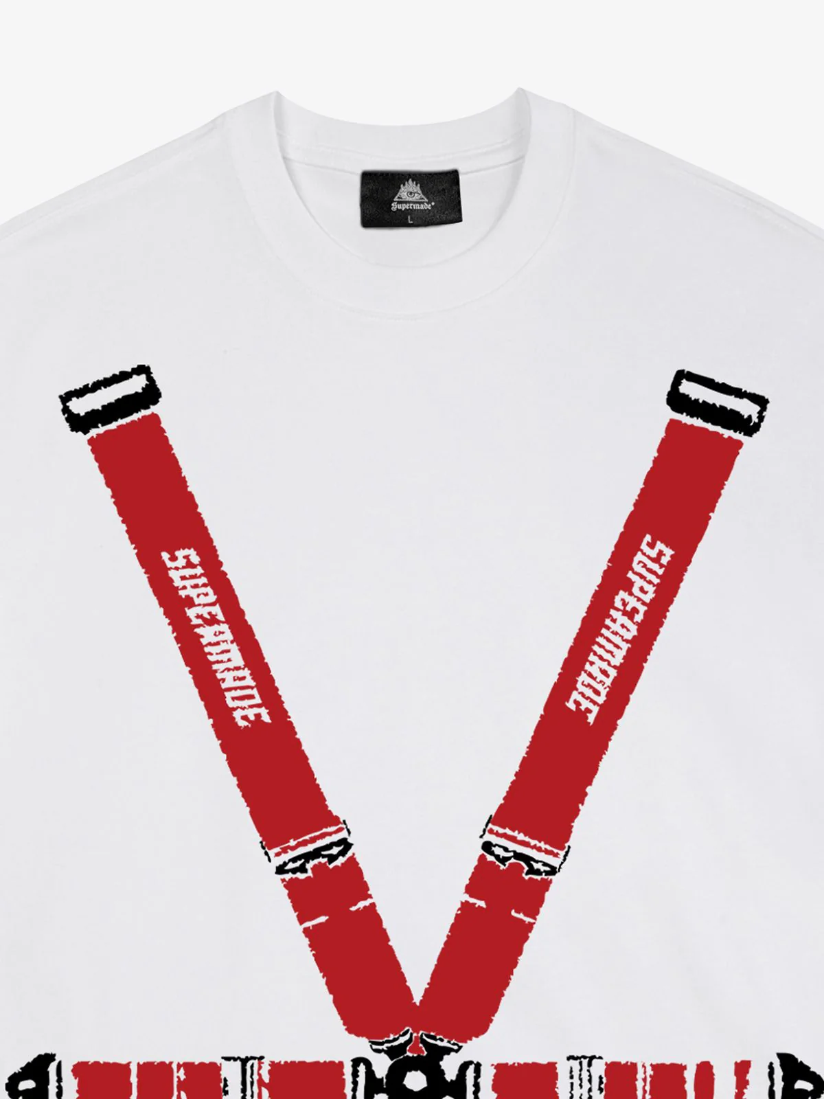 Original Racing Seat Belt Graphic T-Shirt - Image 11