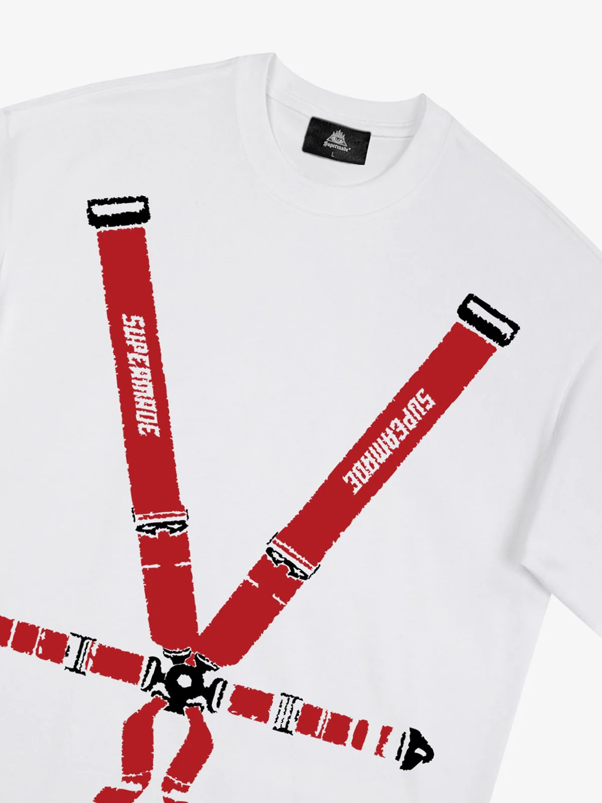 Original Racing Seat Belt Graphic T-Shirt - Image 12