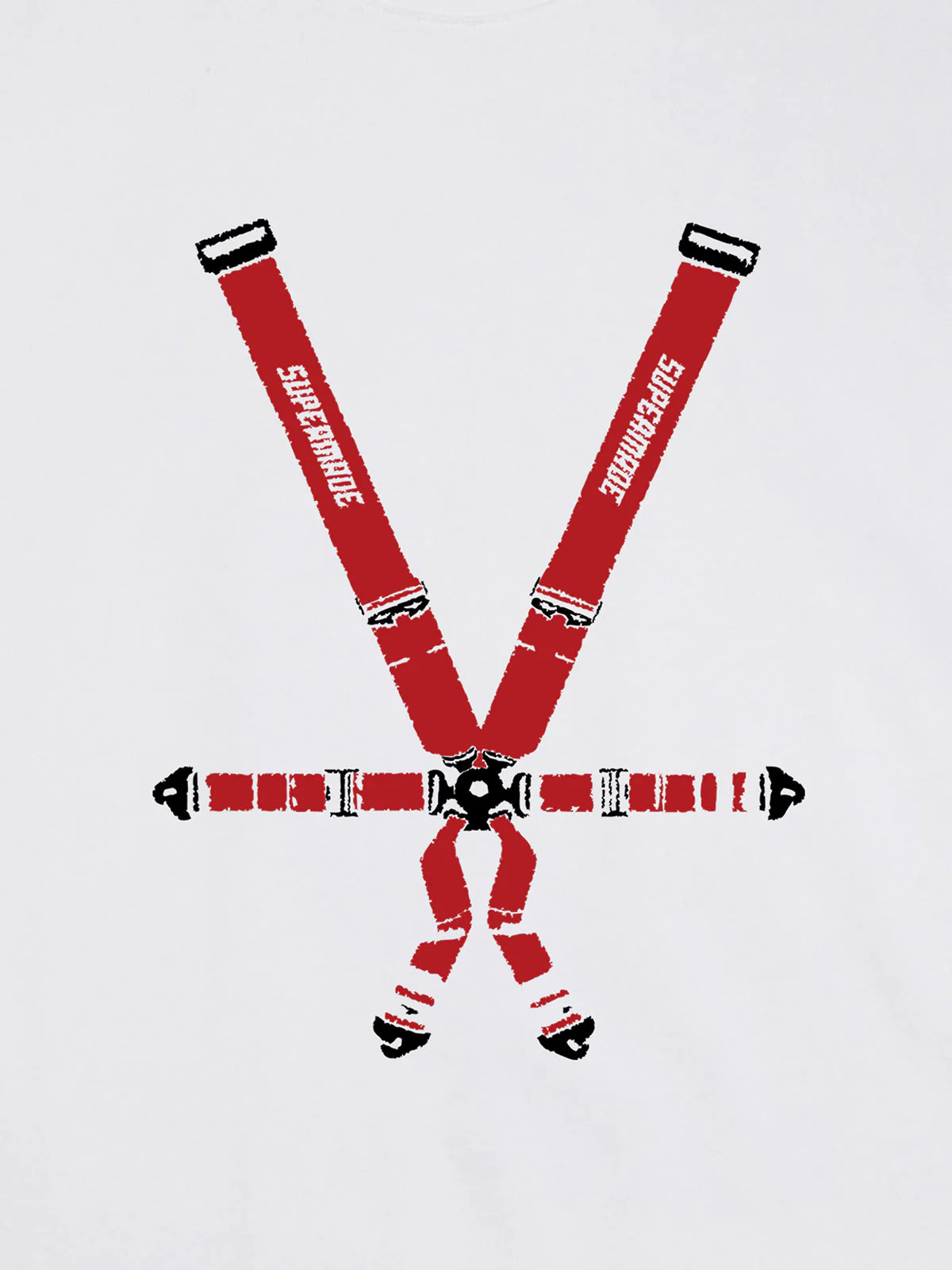 Original Racing Seat Belt Graphic T-Shirt - Image 14