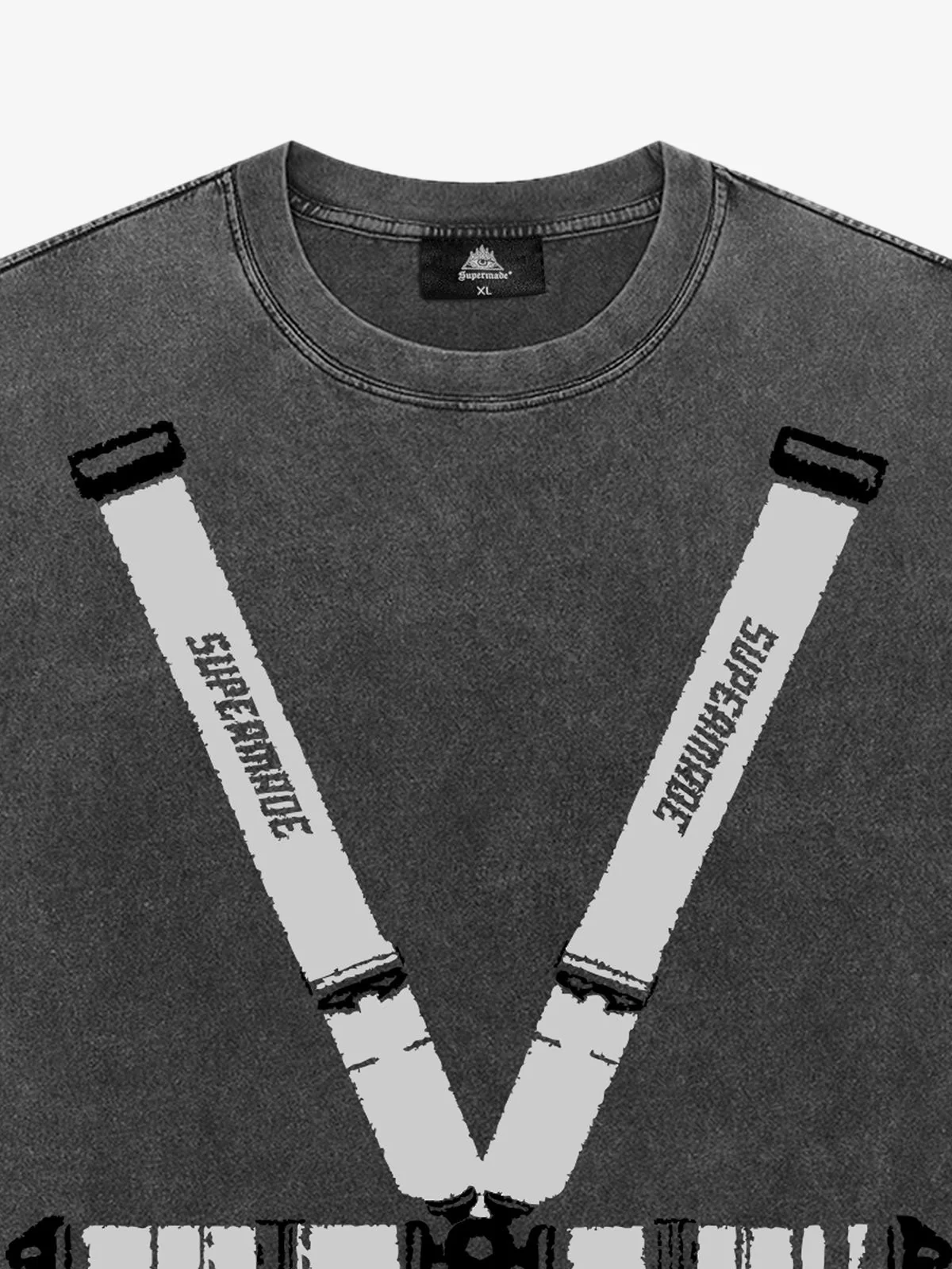 Original Racing Seat Belt Graphic T-Shirt - Image 2