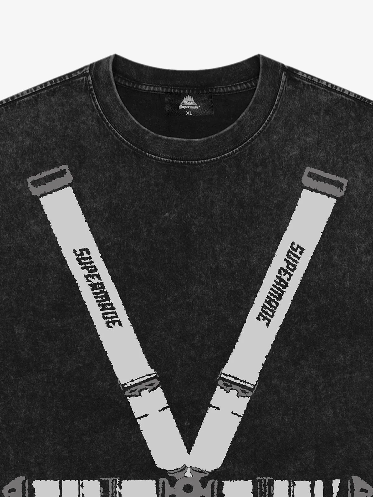 Original Racing Seat Belt Graphic T-Shirt - Image 6