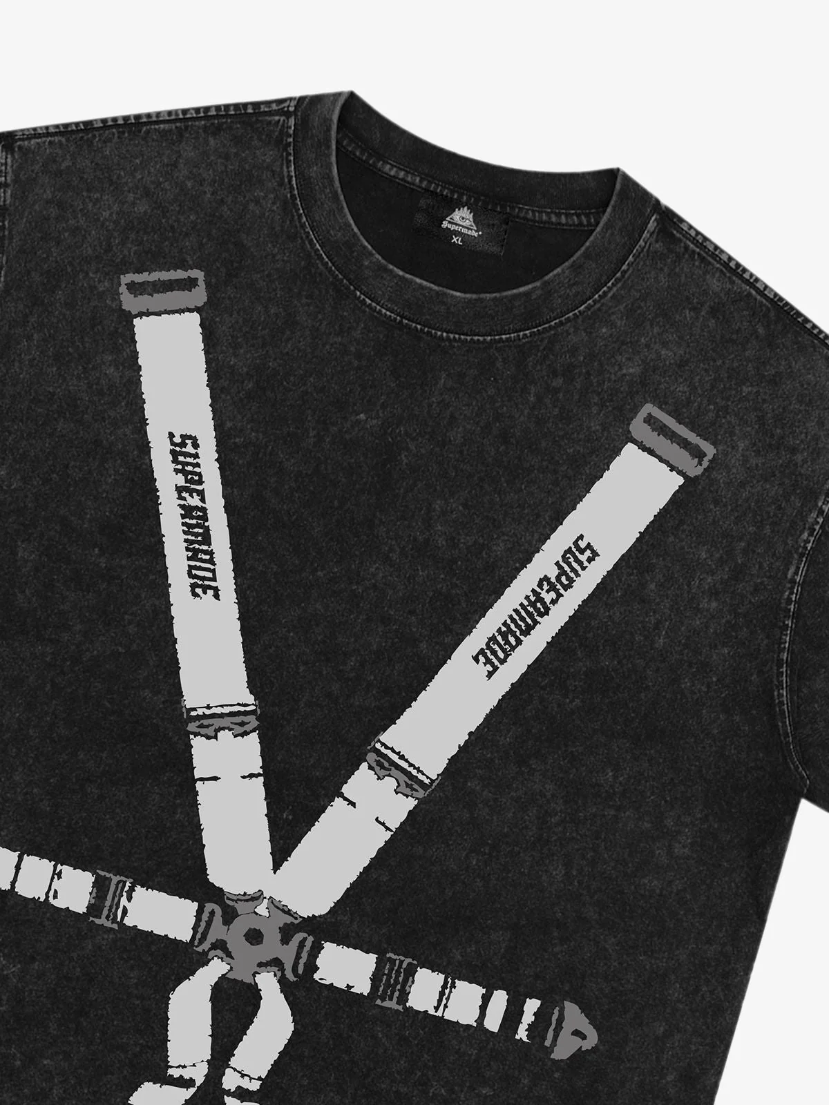 Original Racing Seat Belt Graphic T-Shirt - Image 7