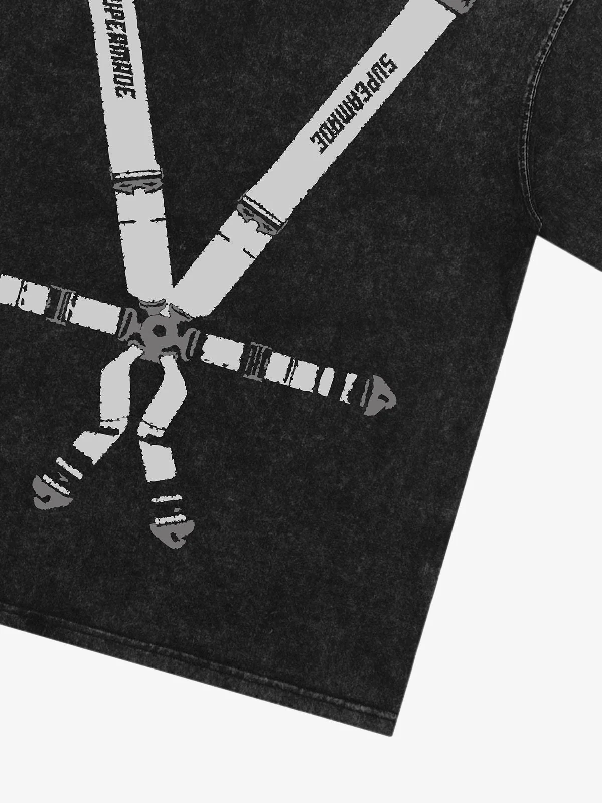 Original Racing Seat Belt Graphic T-Shirt - Image 9