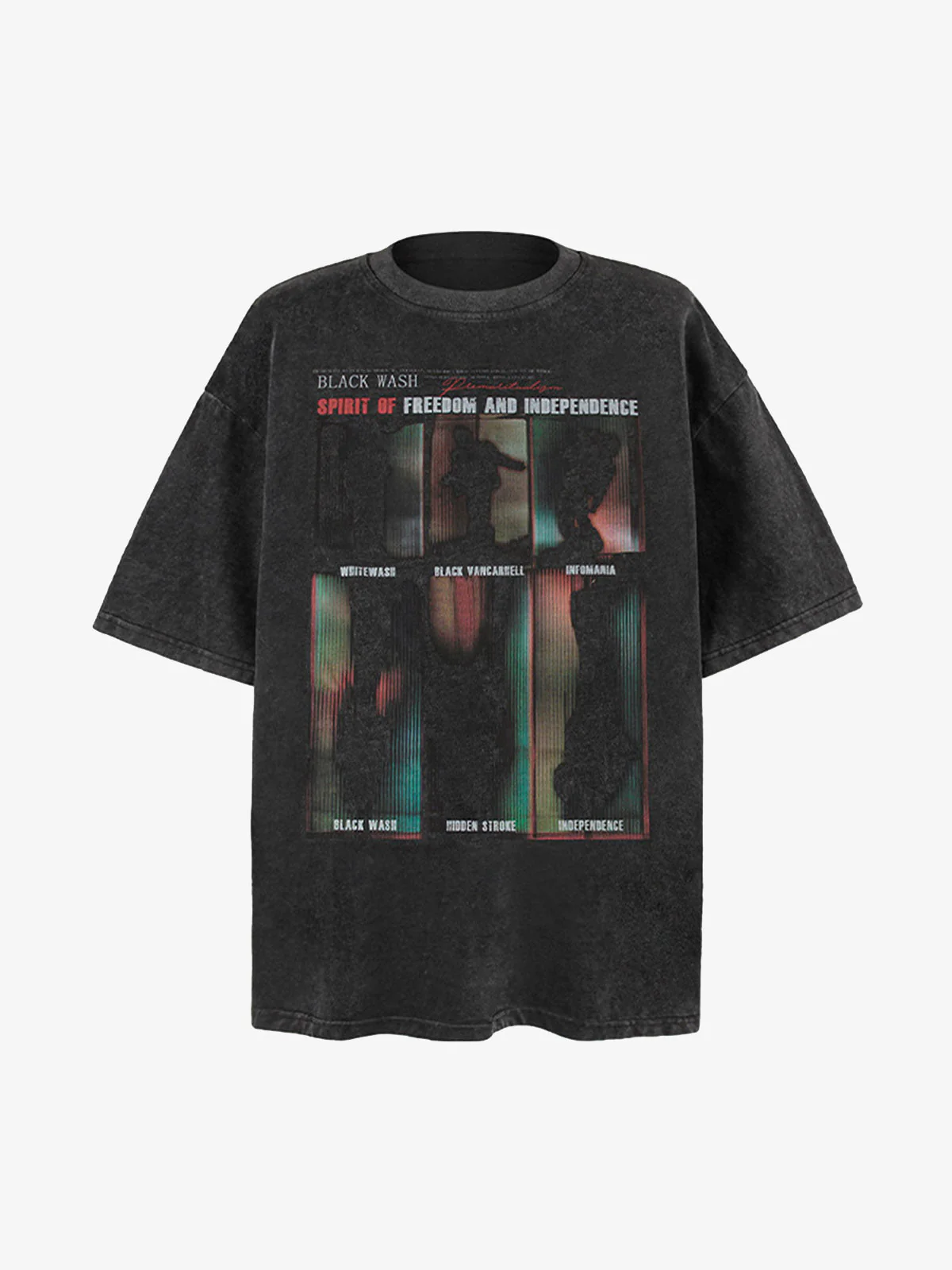 Washed Graphics Oversized T-Shirt - Image 2