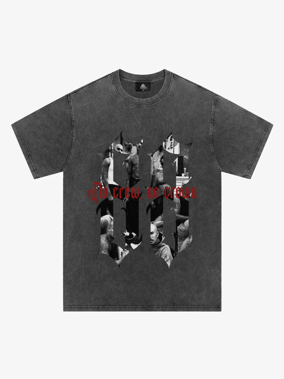 Original Photograph Letter Oversized Graphic T-Shirt - Image 4