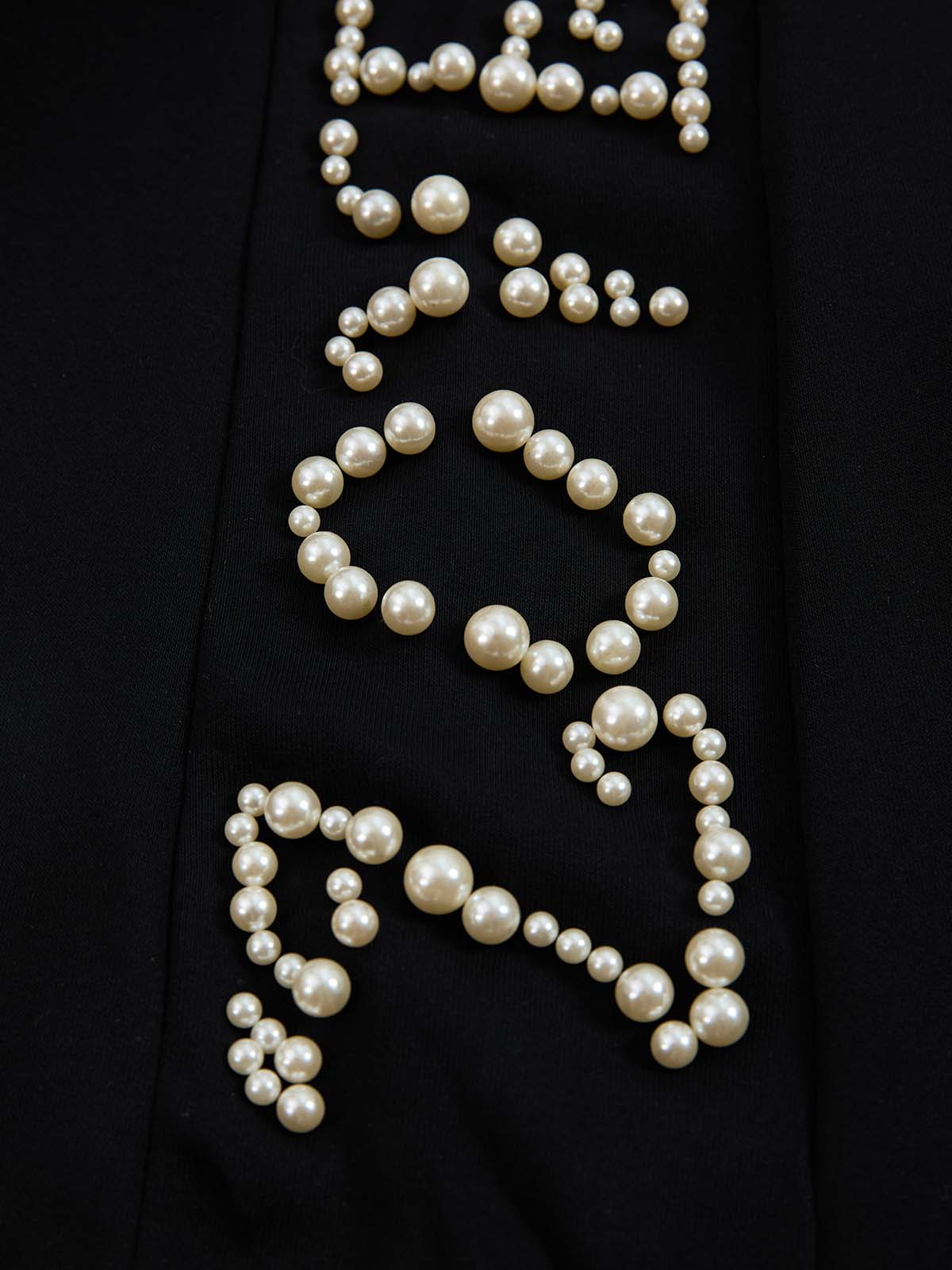 Pearl Embellished Wide-Leg Sweatpants - Image 7