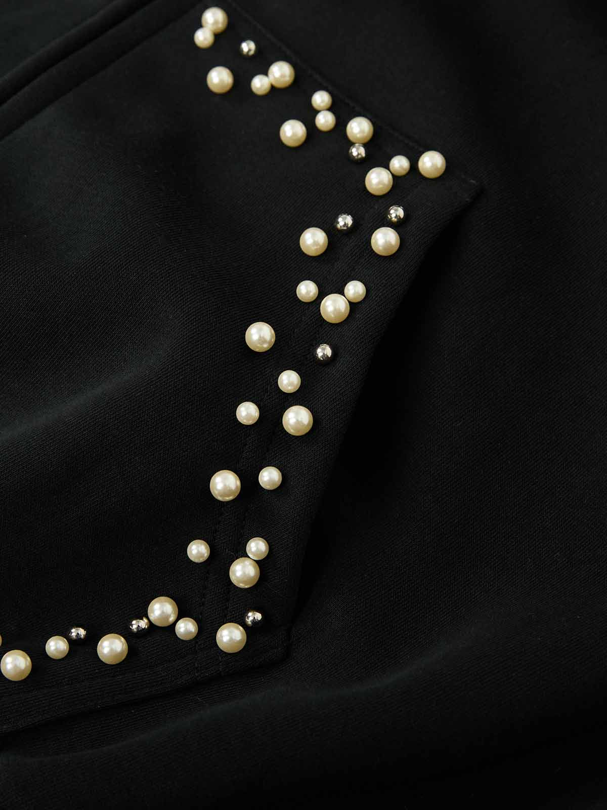 Supermade Pearl Embellished Zip Up Set - 2596 - Image 20