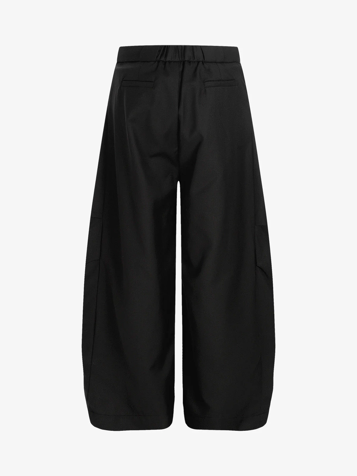 Pleated Drawstring Scimitar Track Pants - Image 9