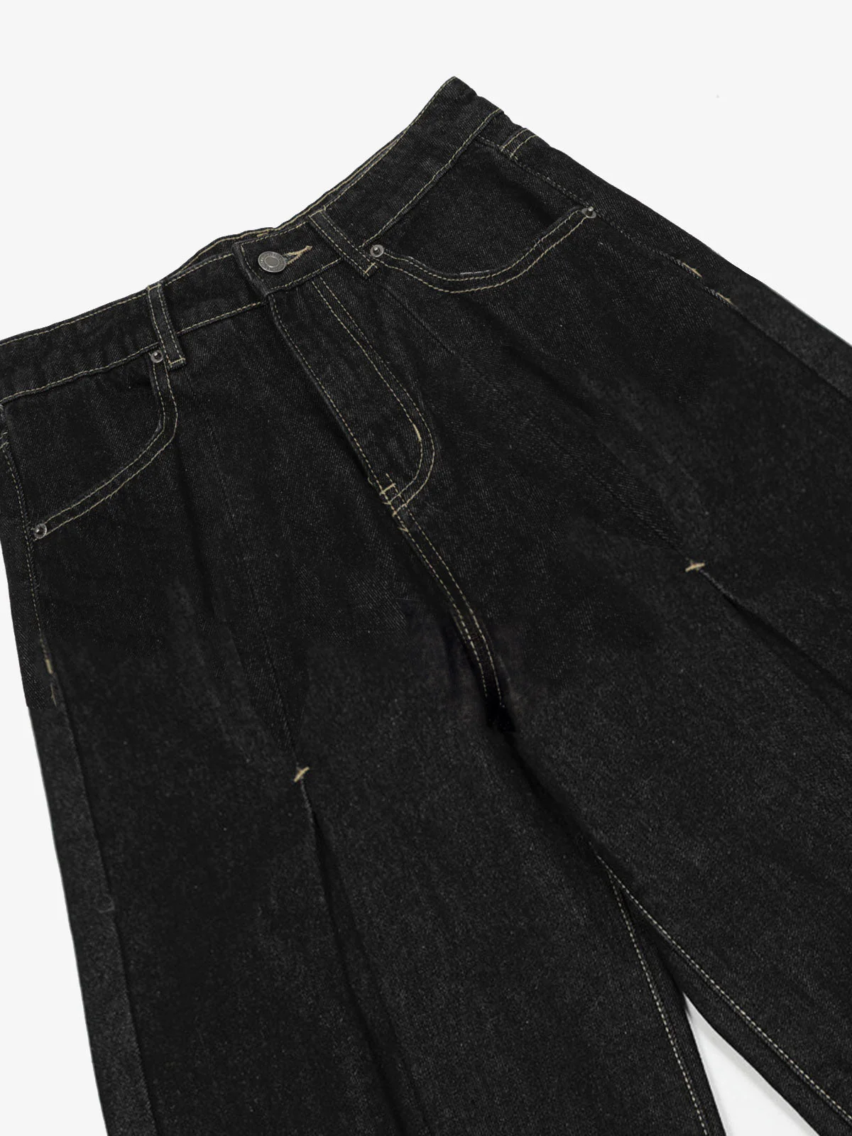 Pleated Supermade Graphic Print Wide Leg Pants - Image 10