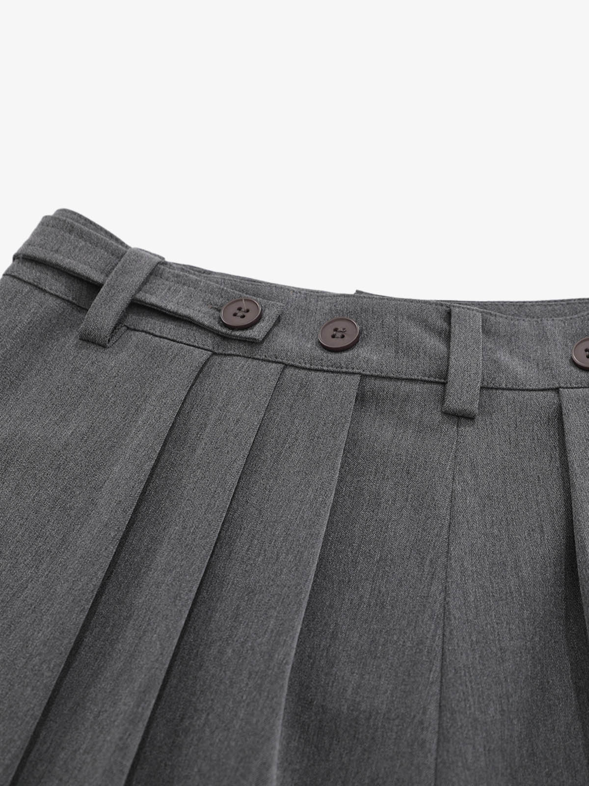 Pleated Wide-Leg Shorts - Image 6