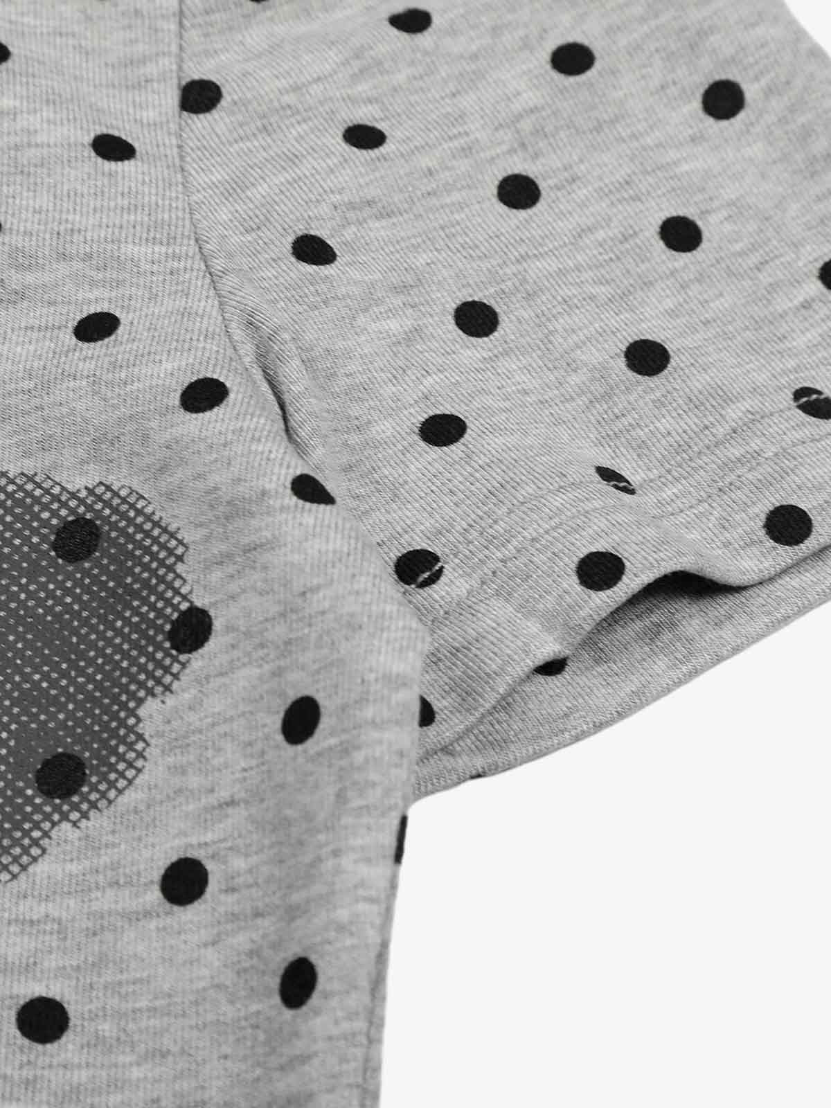 Polka Dot Dog Graphic Slim Fit T-Shirt - Image 12