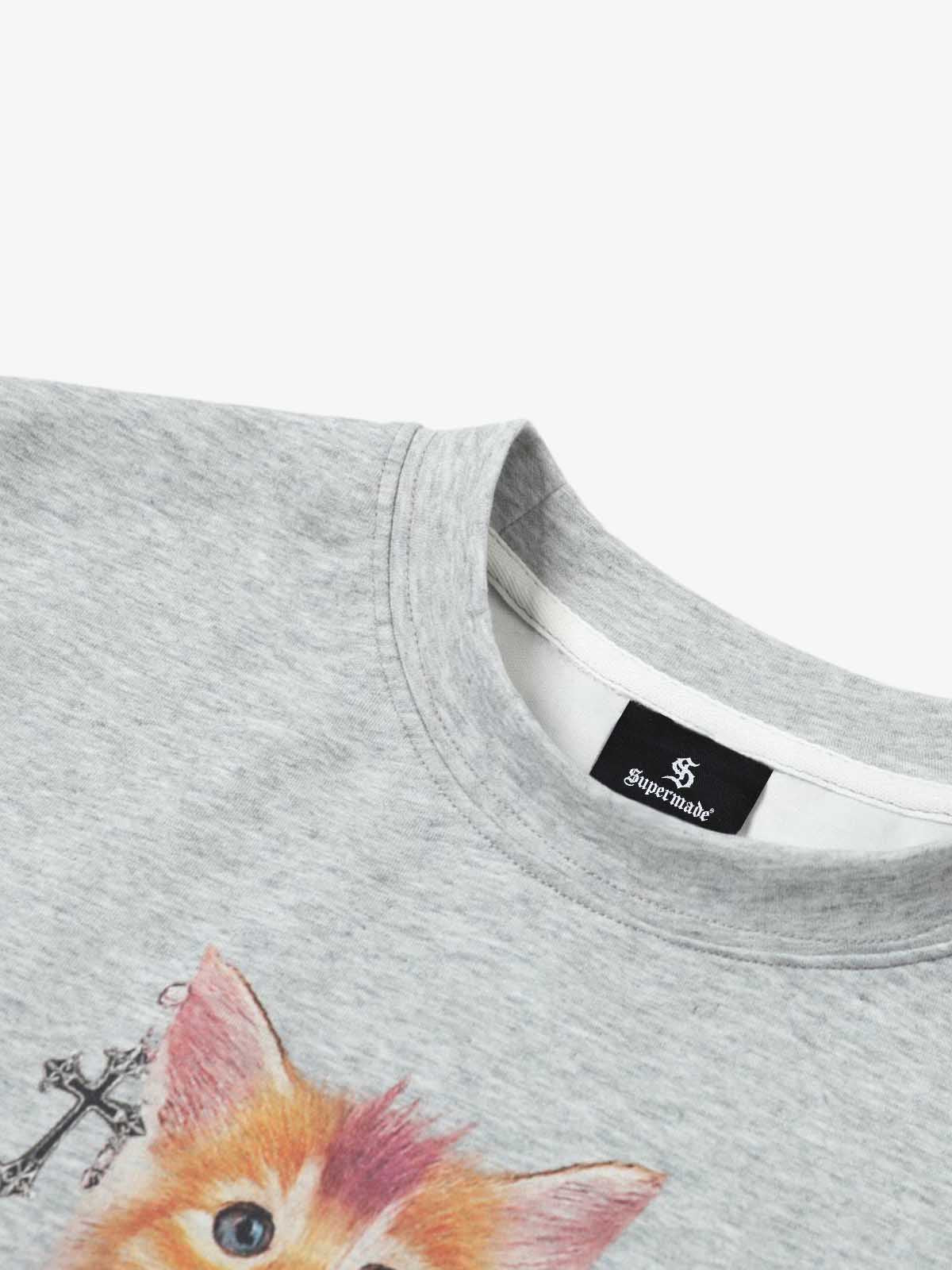 Punk Cats Graphic T-Shirt - Image 8