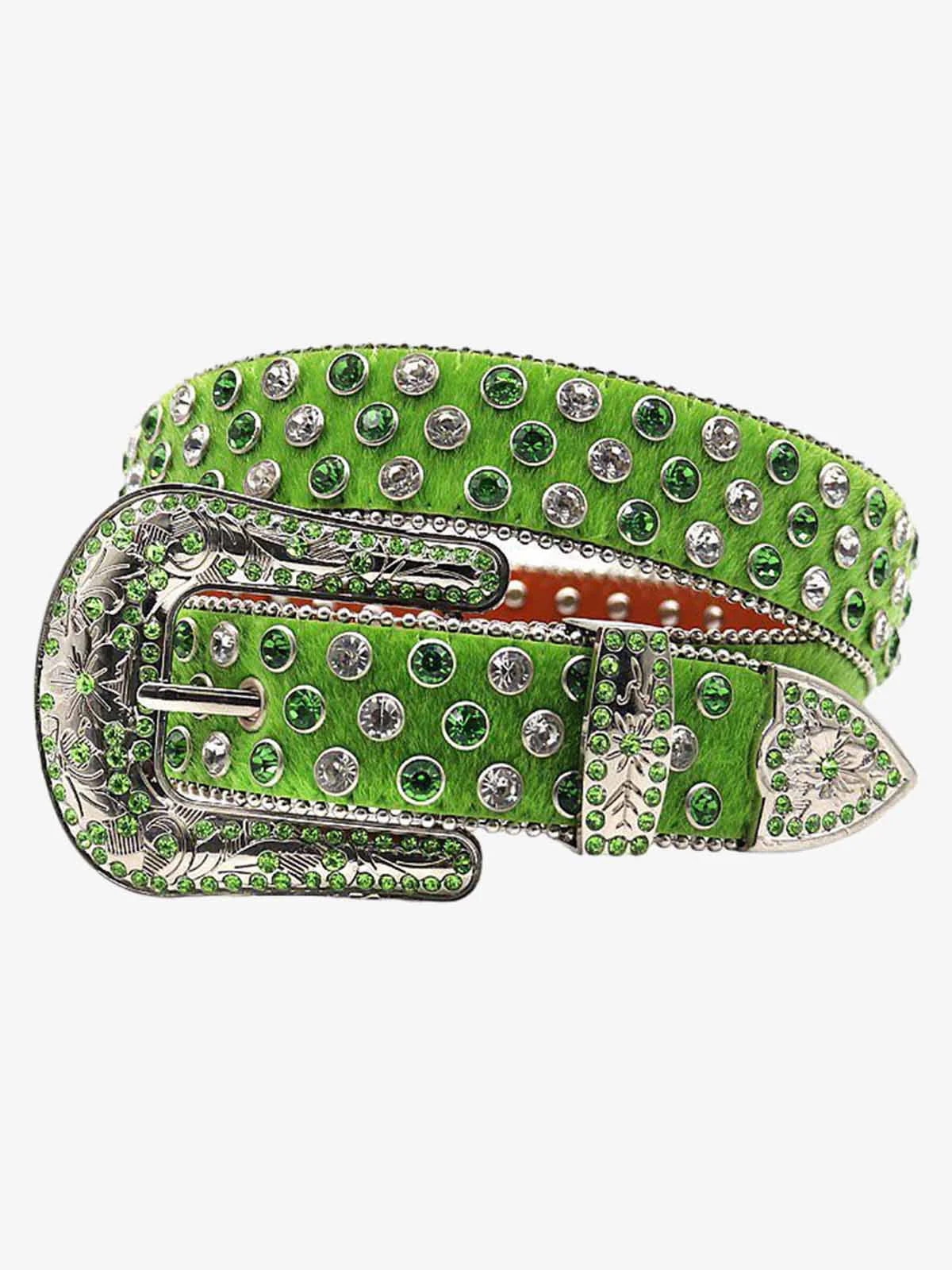 Punk High-End Diamond-Studded Street Hip-Hop Belt - Image 3