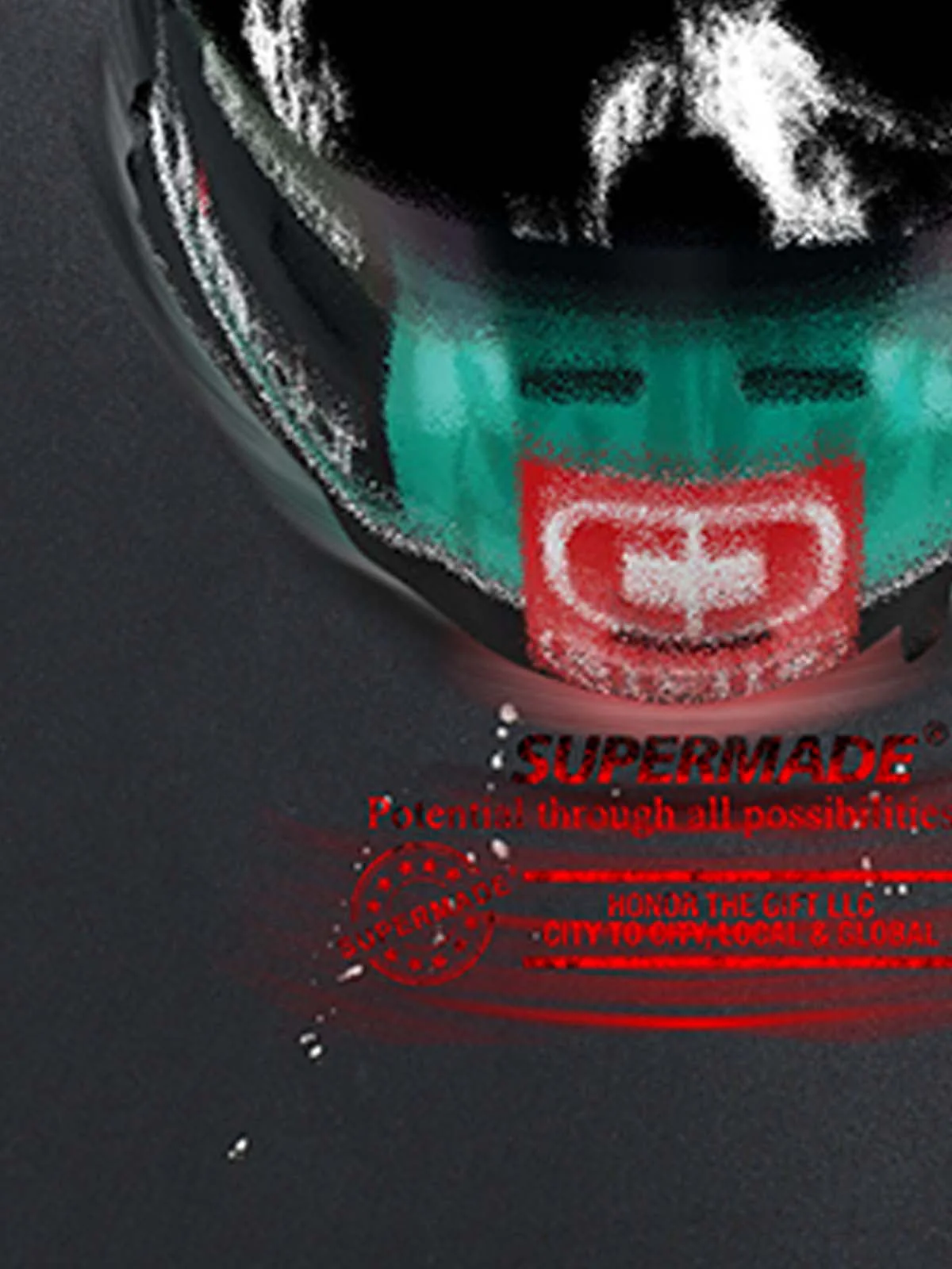 Racing Helmet Graphic T-Shirt - Image 7