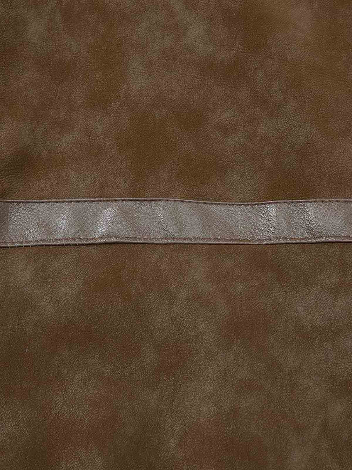 Retro Detachable Faux Fur Collar Suede Fleece Hoodie Jacket - Image 17