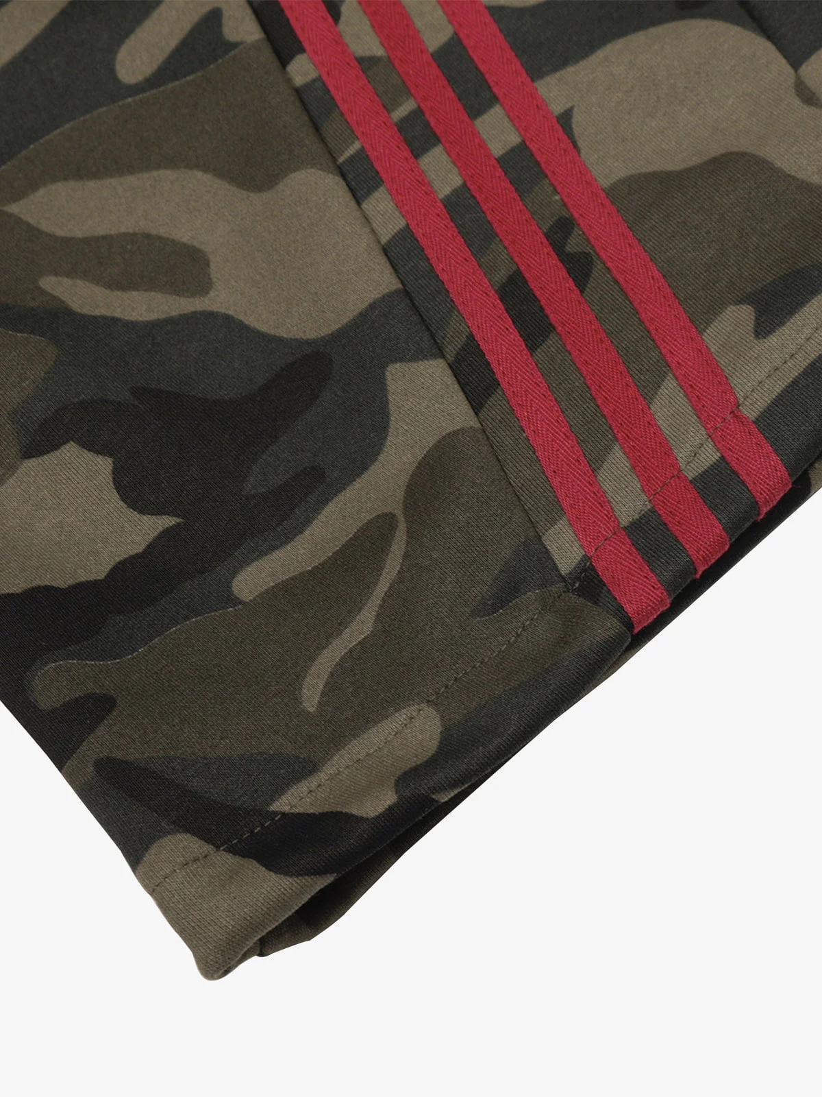 Retro Patchwork Embroidered Camouflage Barrel Pants - 2520 - Image 10