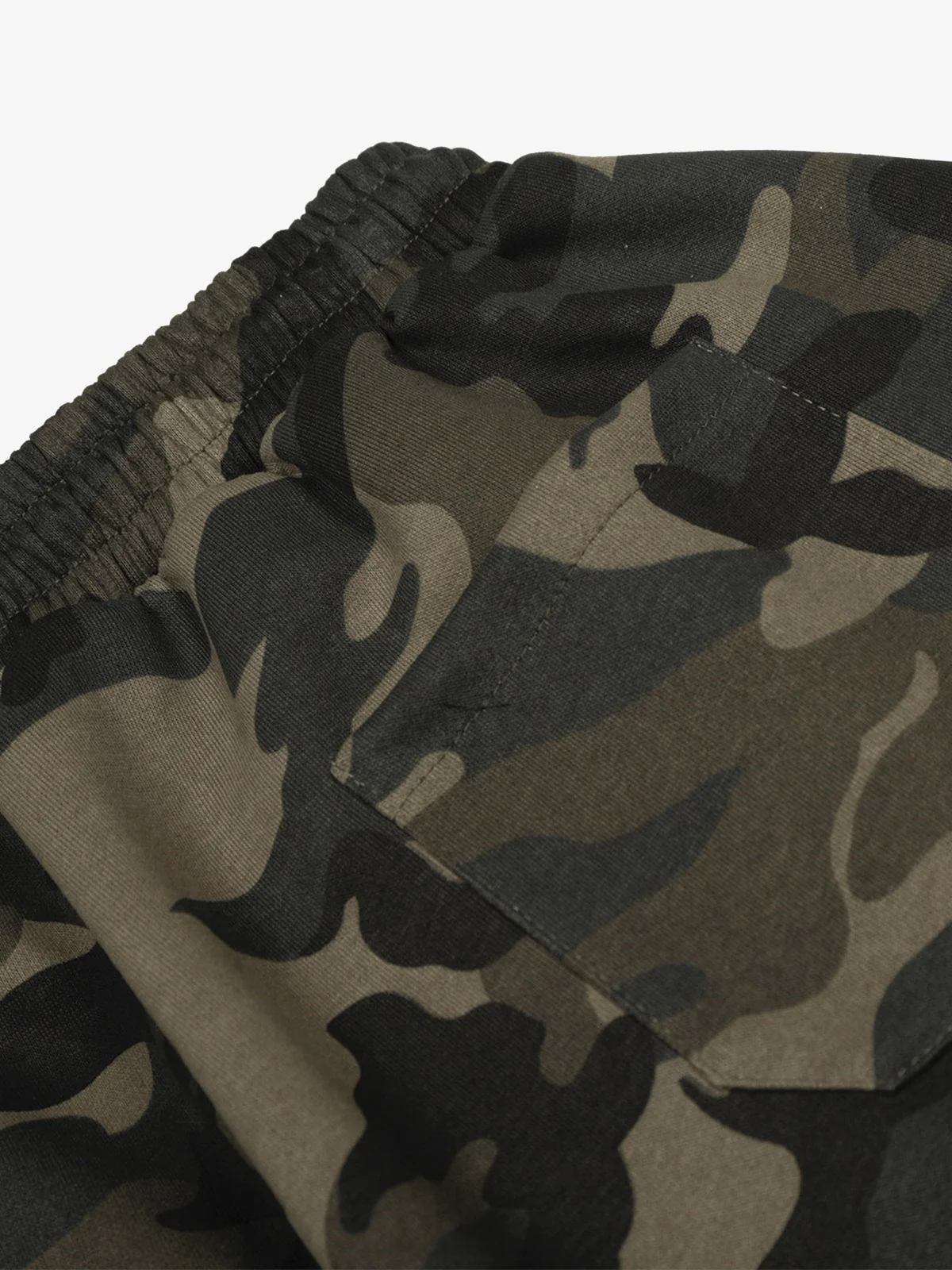 Retro Patchwork Embroidered Camouflage Barrel Pants - 2520 - Image 11