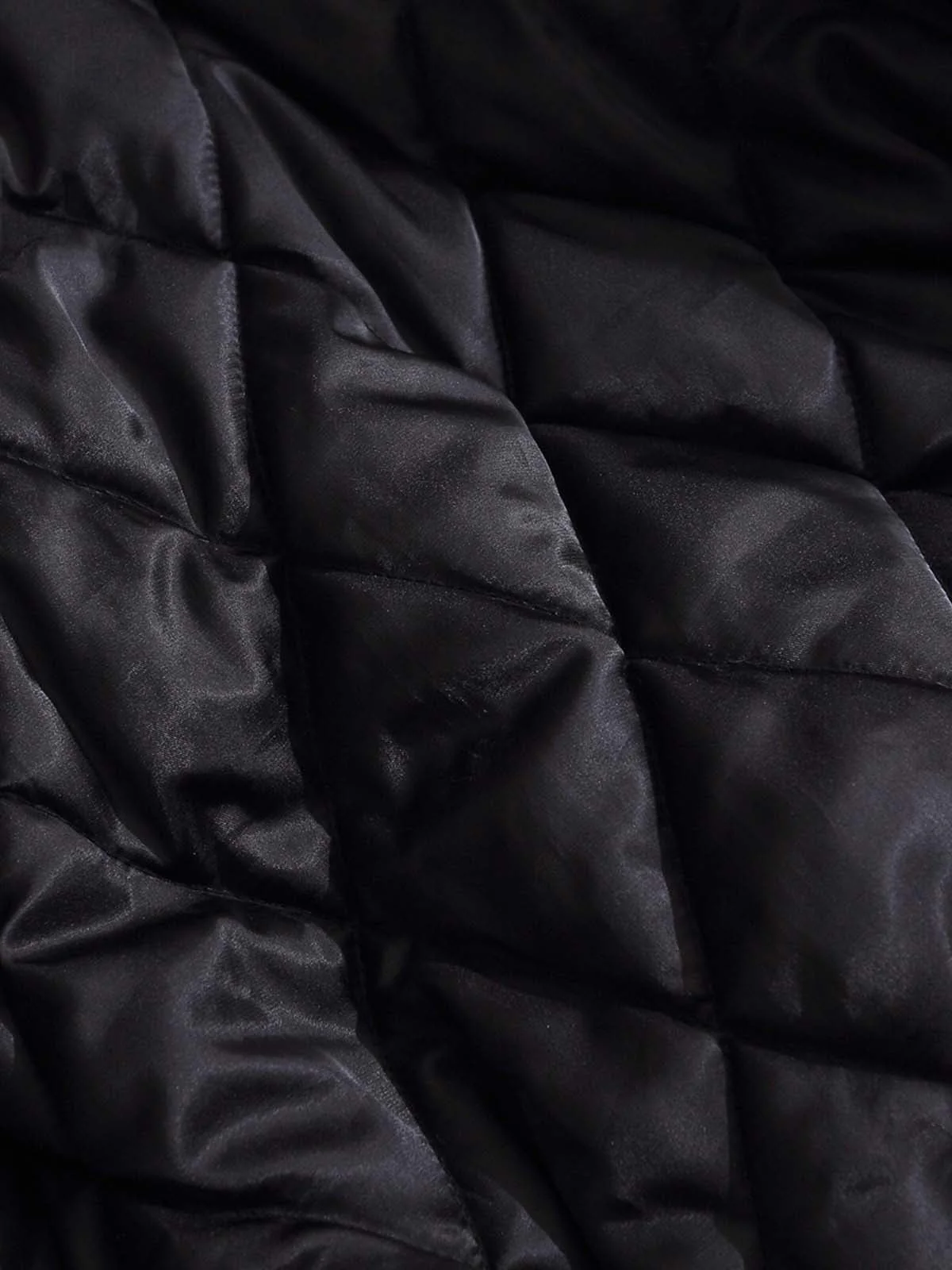 Retro Suede Texture Shearling Collar Fleece Bomber Jacket - Image 15