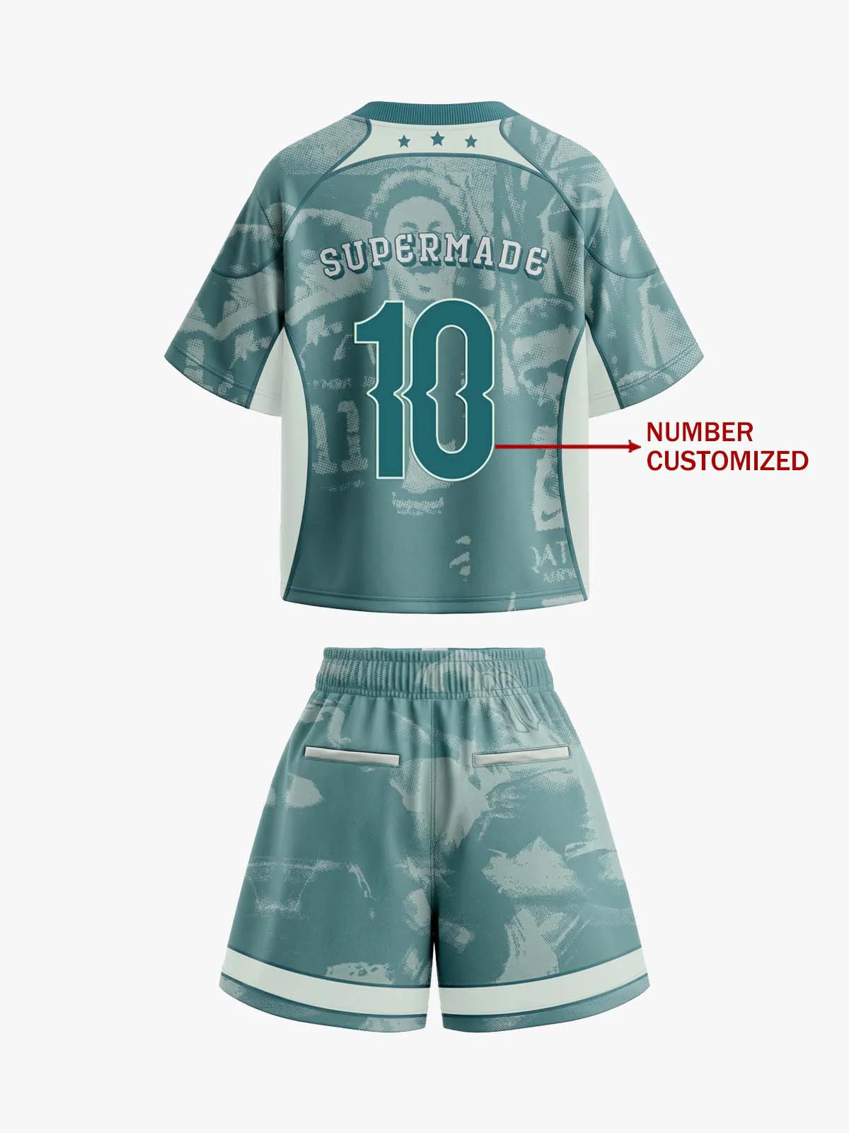 Retro World Cup Custom Jersey Set - 2627 - Image 7