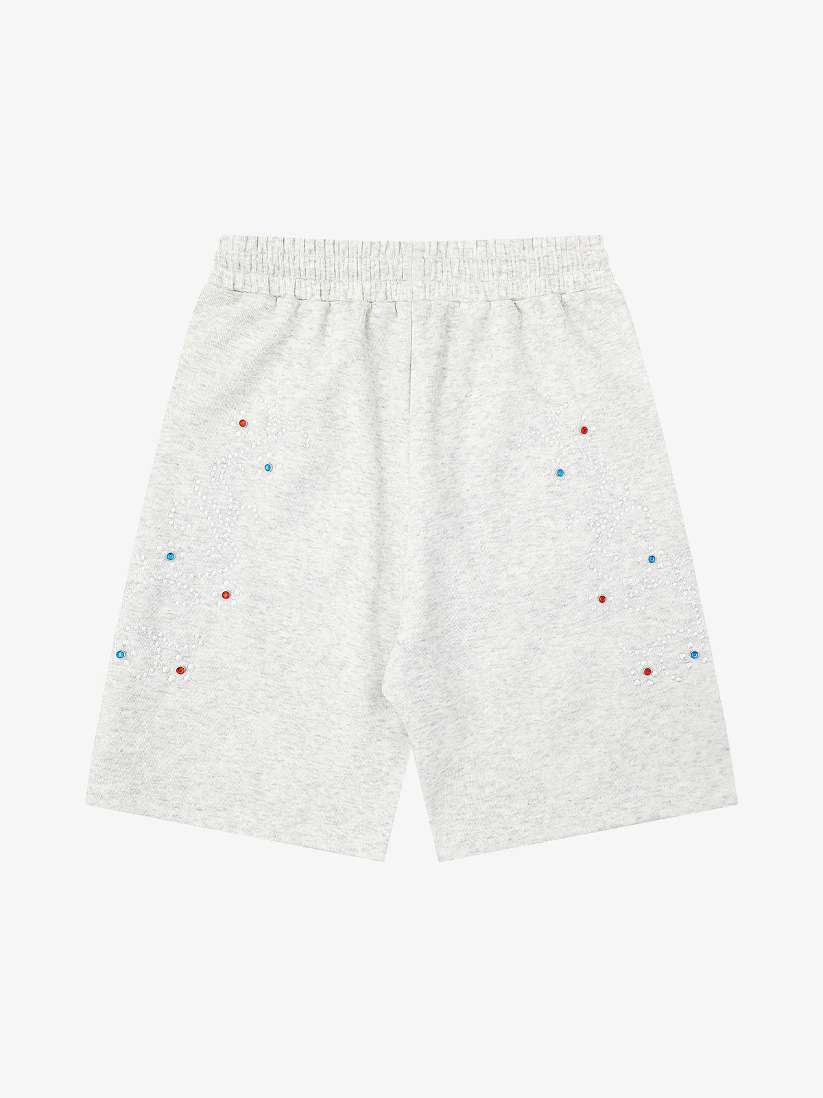 Rhinestone Graphic Knit Shorts - Image 9