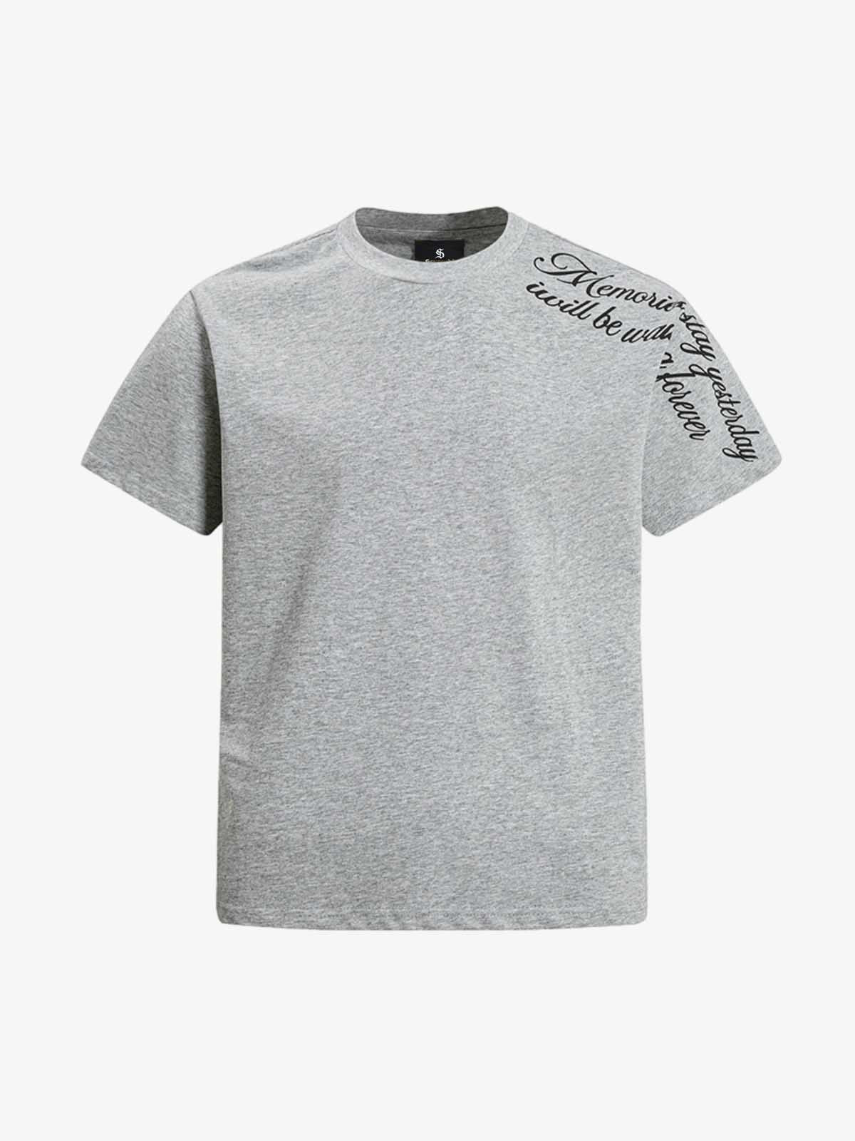 Rose Cross Slogan Graphic T-Shirt - Image 10