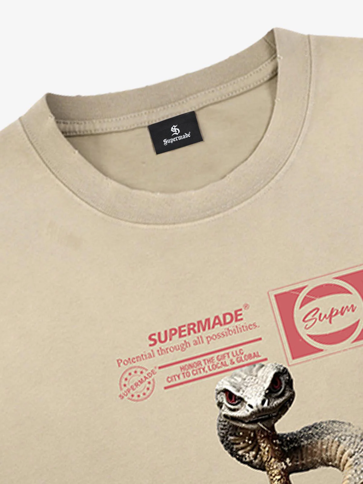 Snake and Sword Graphic T-Shirt - Image 8