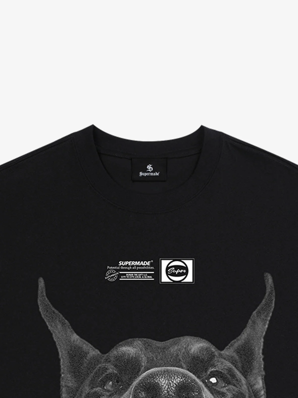 Snarling Doberman Graphic T-Shirt - Image 8
