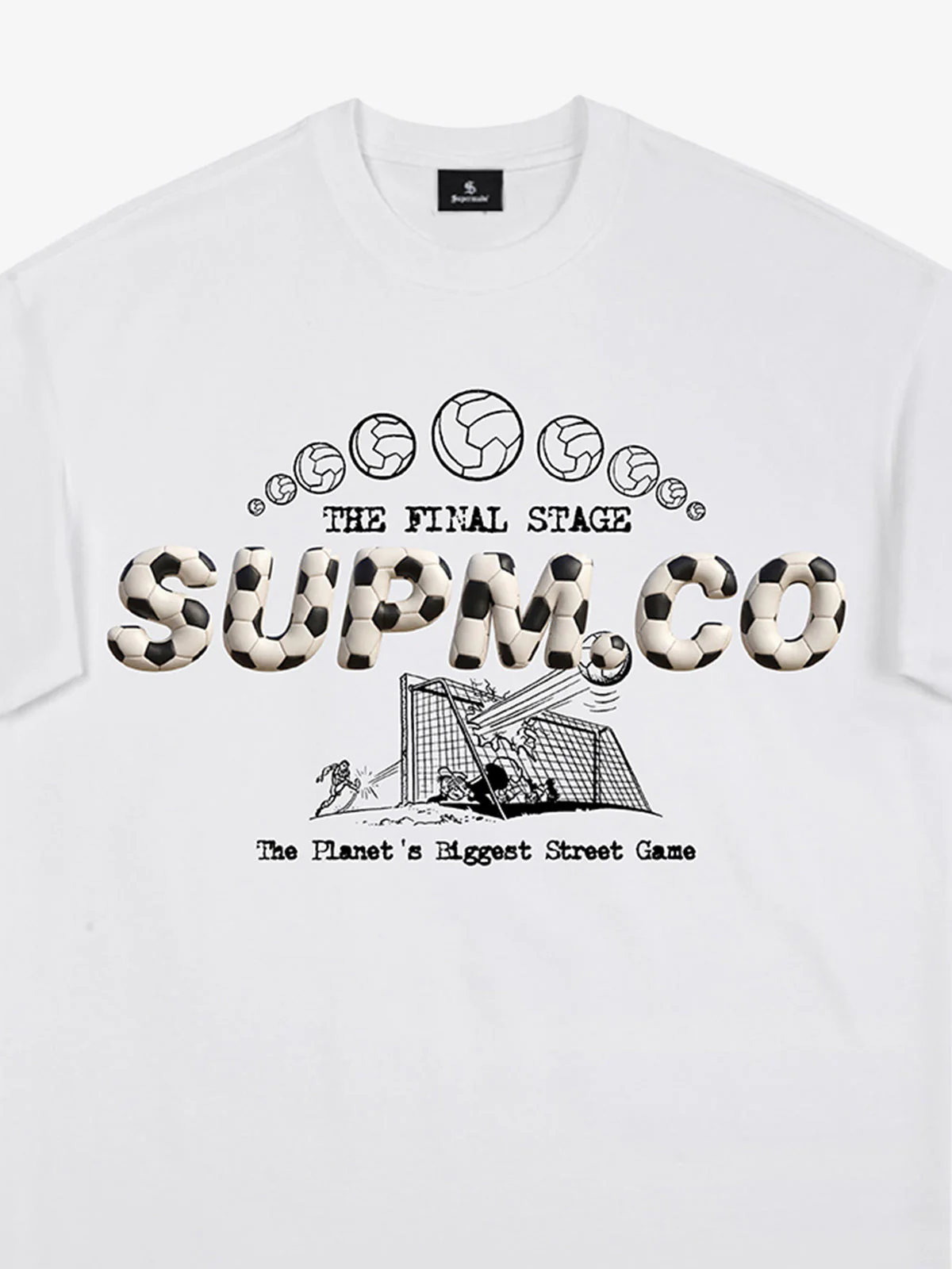 Soccer Graphic SUPM.CO T-Shirt - Image 3
