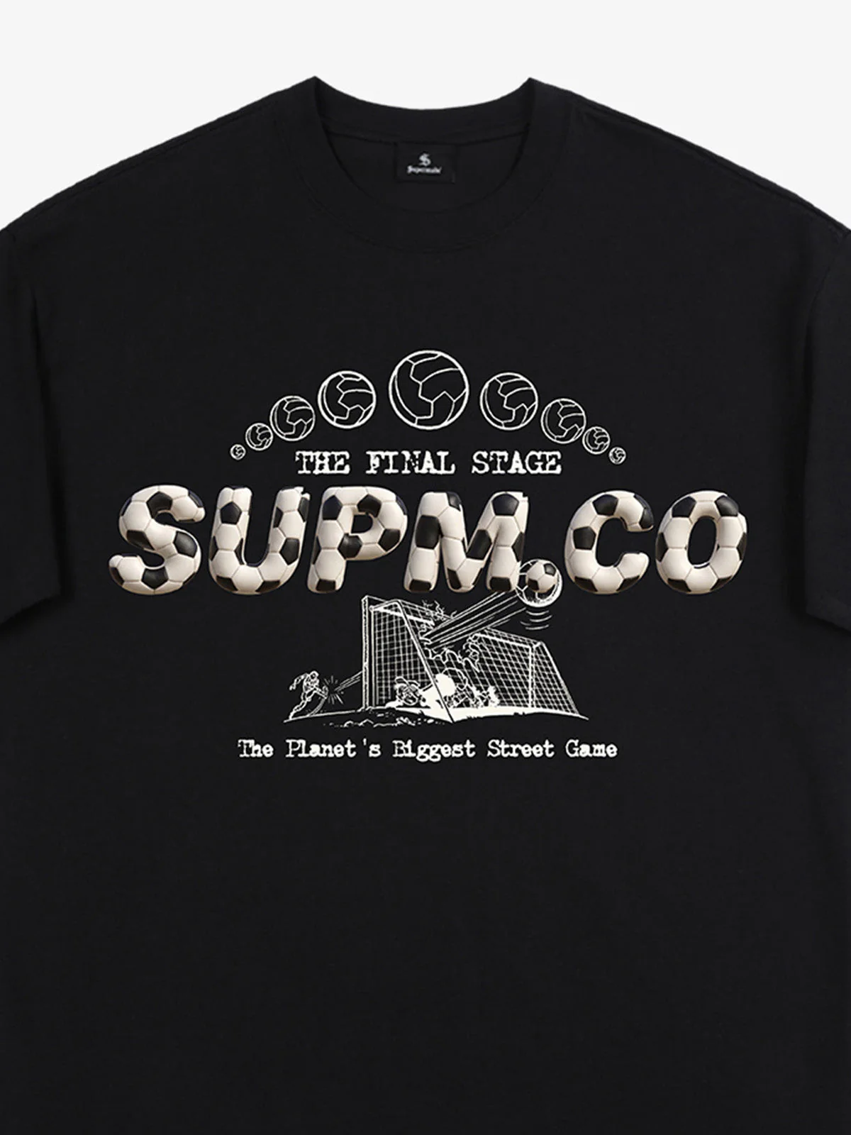 Soccer Graphic SUPM.CO T-Shirt - Image 7