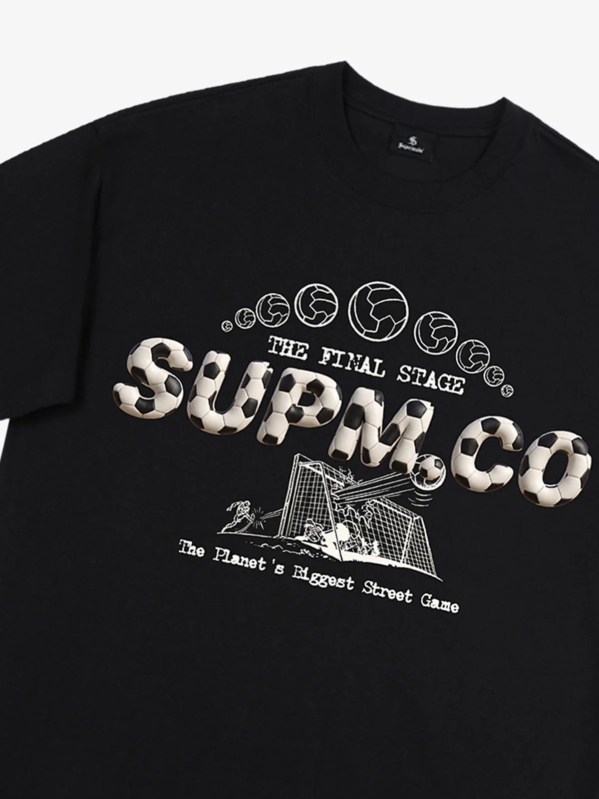 Soccer Graphic SUPM.CO T-Shirt - Image 8