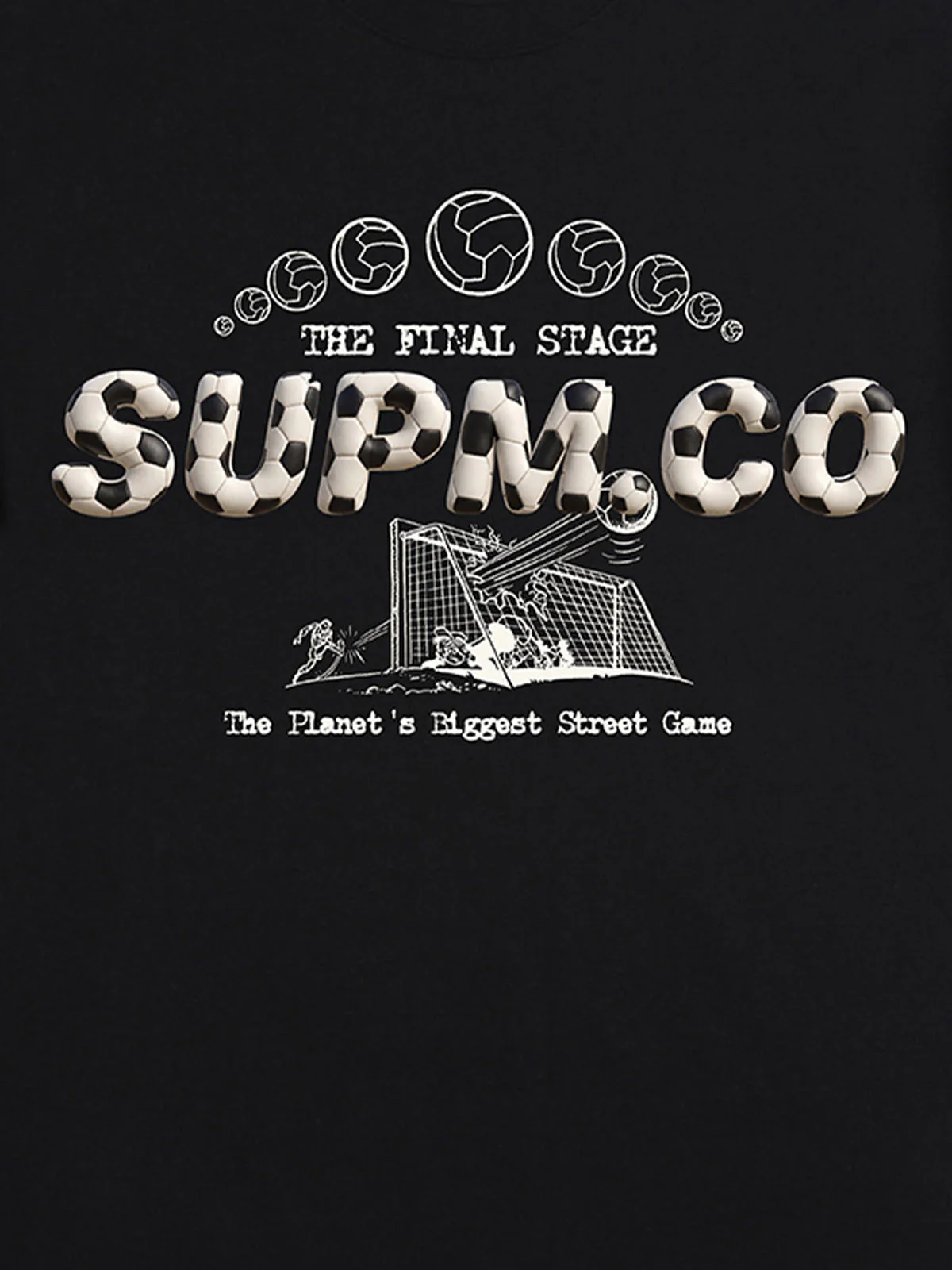 Soccer Graphic SUPM.CO T-Shirt - Image 9