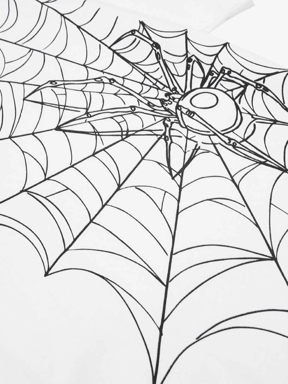 Spider Web Graphic T-Shirt - Image 6