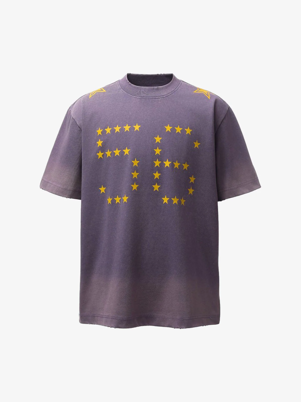 Star Graphic 56 Number Washed T-Shirt - Image 2