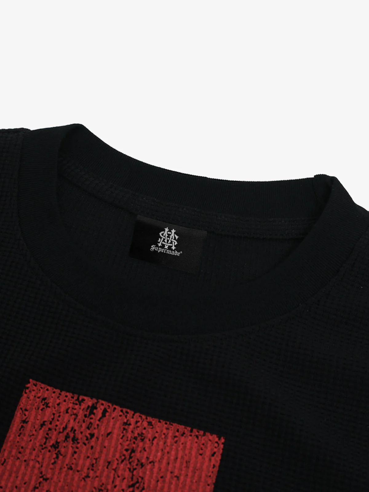 Street Cross Lettering Print Long-Sleeved T-Shirt - 2608 - Image 17