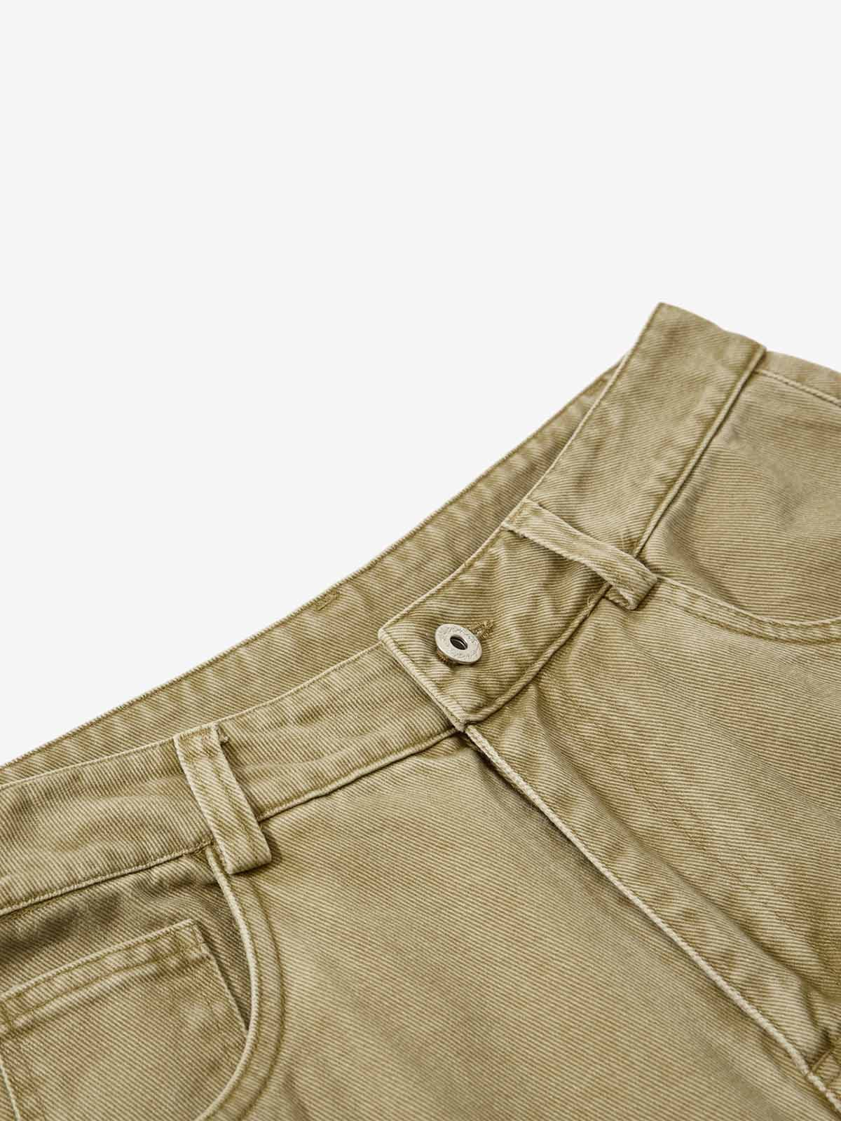 Street Detachable Belt Baggy Pants - Image 7