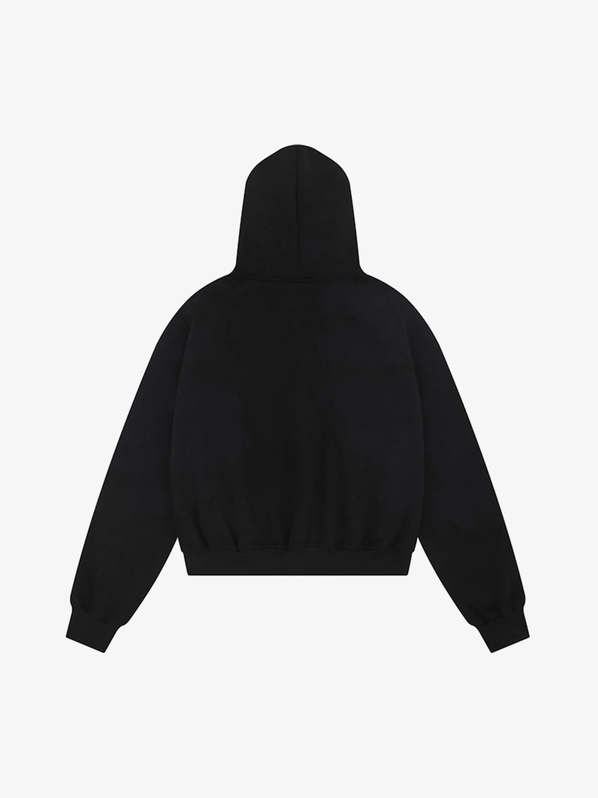 Street Hip-Hop Rhinestone Cropped Zip Up Hoodie - Image 11