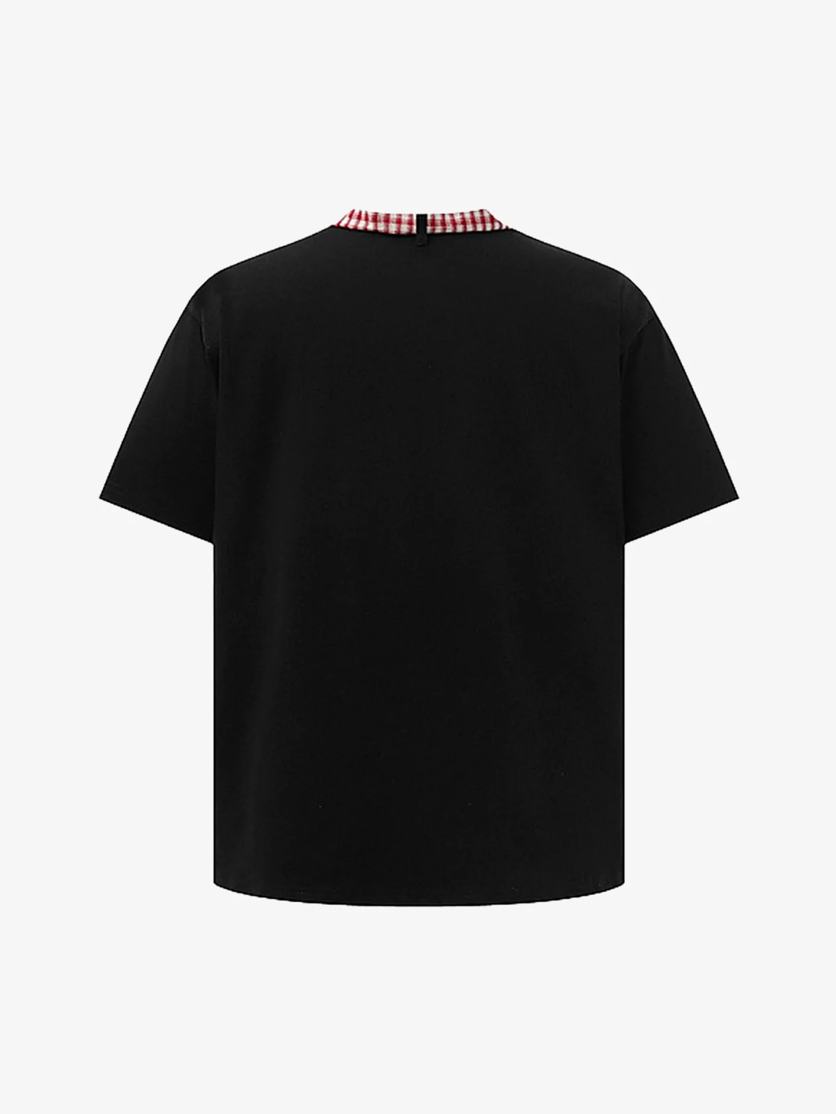 Street Plaid Tie Short Sleeve T-Shirt - Image 8