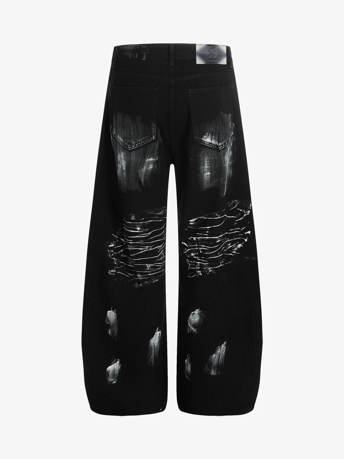 Street Star Painted Barrel Jeans - Image 2
