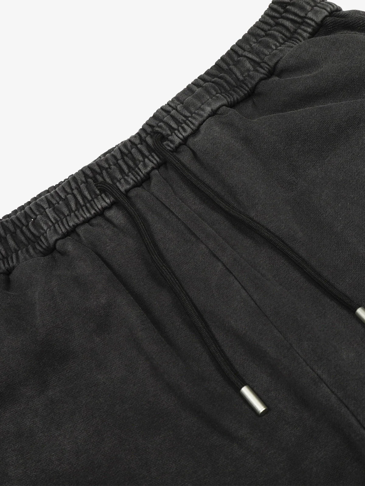 Street Washed Mottled Rivet Letter Print Baggy Sweatpants - Image 10